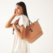 Celeste Tote Bag with Chain Strap and Zip Closure-Women%27s Handbags-thumbnailMobile-0