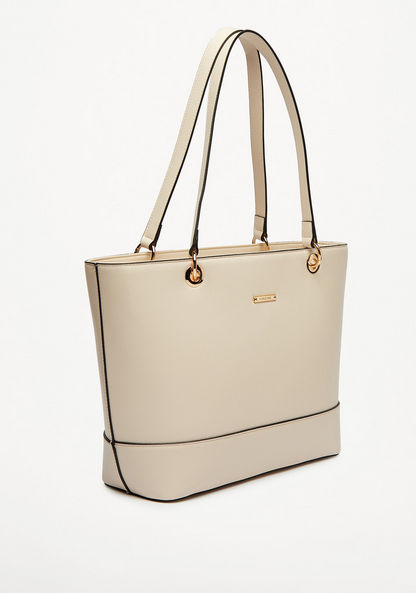 Celeste Solid Tote Bag with Double Handles-Women%27s Handbags-image-5