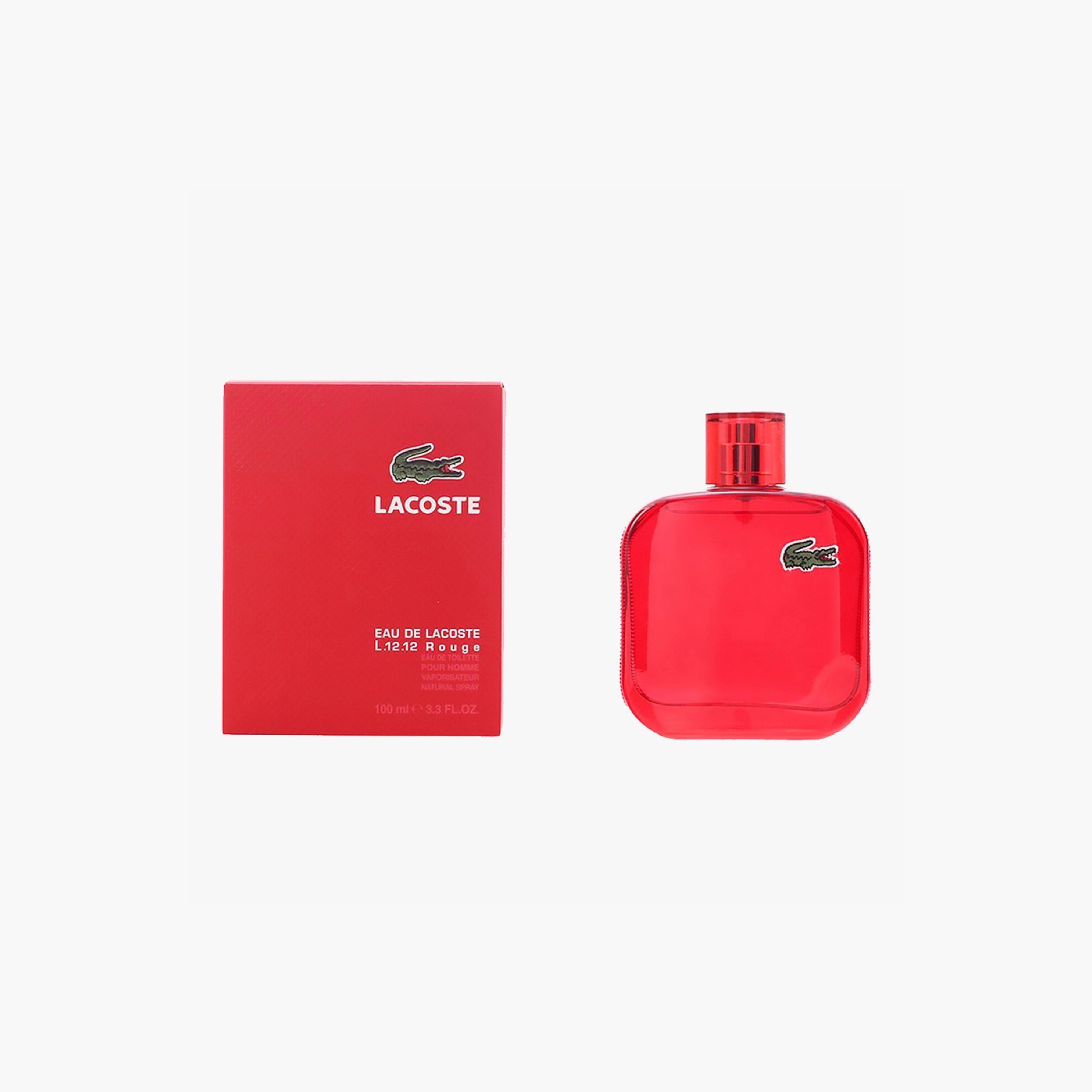 Buy Lacoste Rouge Eau de Toilette Spray for Men 100 ml Online