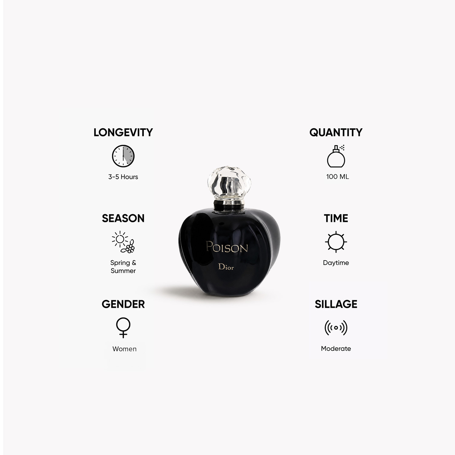 Christian Dior Poison Eau De Toilette Spray - 100 ml-beautyandpersonalcare-fragrance-women-image-5