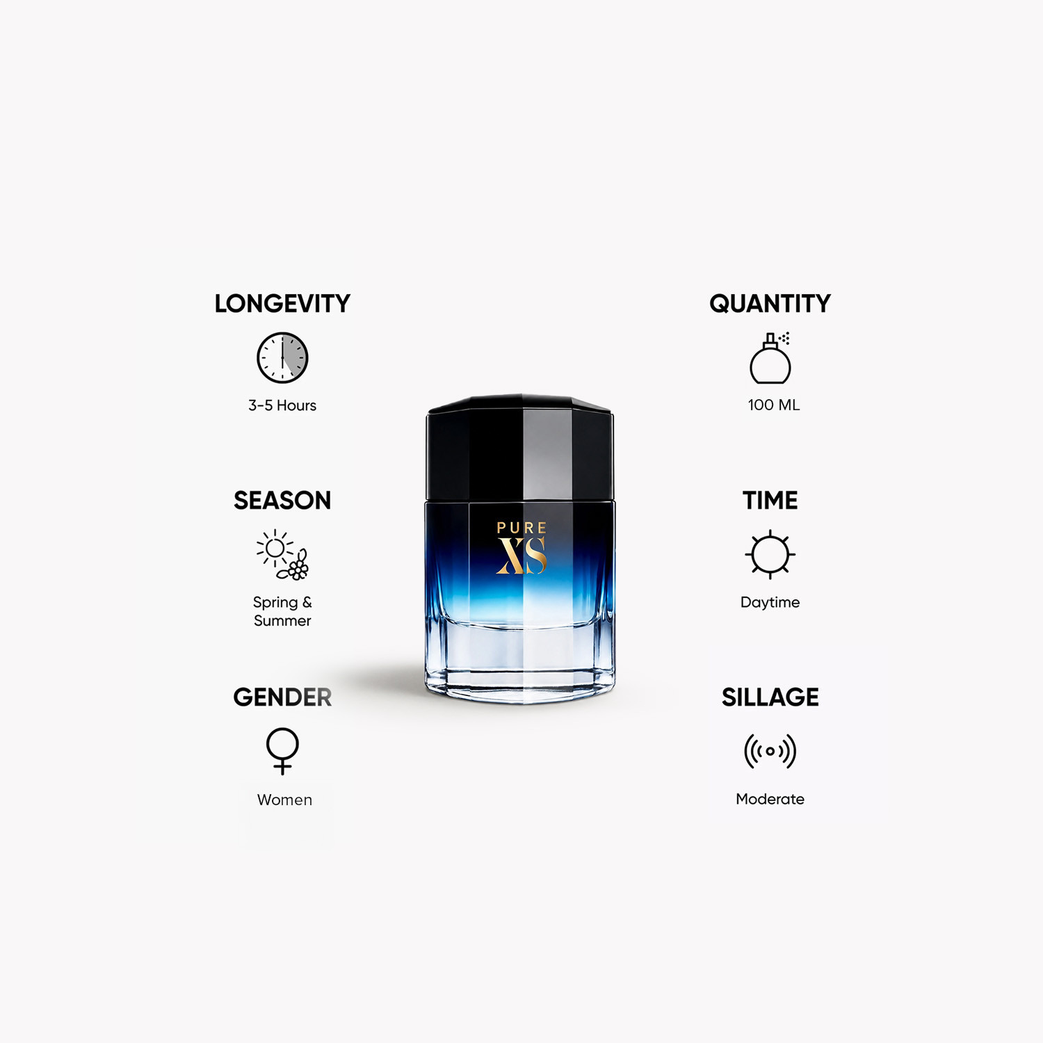 Paco Rabanne Pure XS Eau De Parfum - 100 ml-beautyandpersonalcare-fragrance-women-image-5