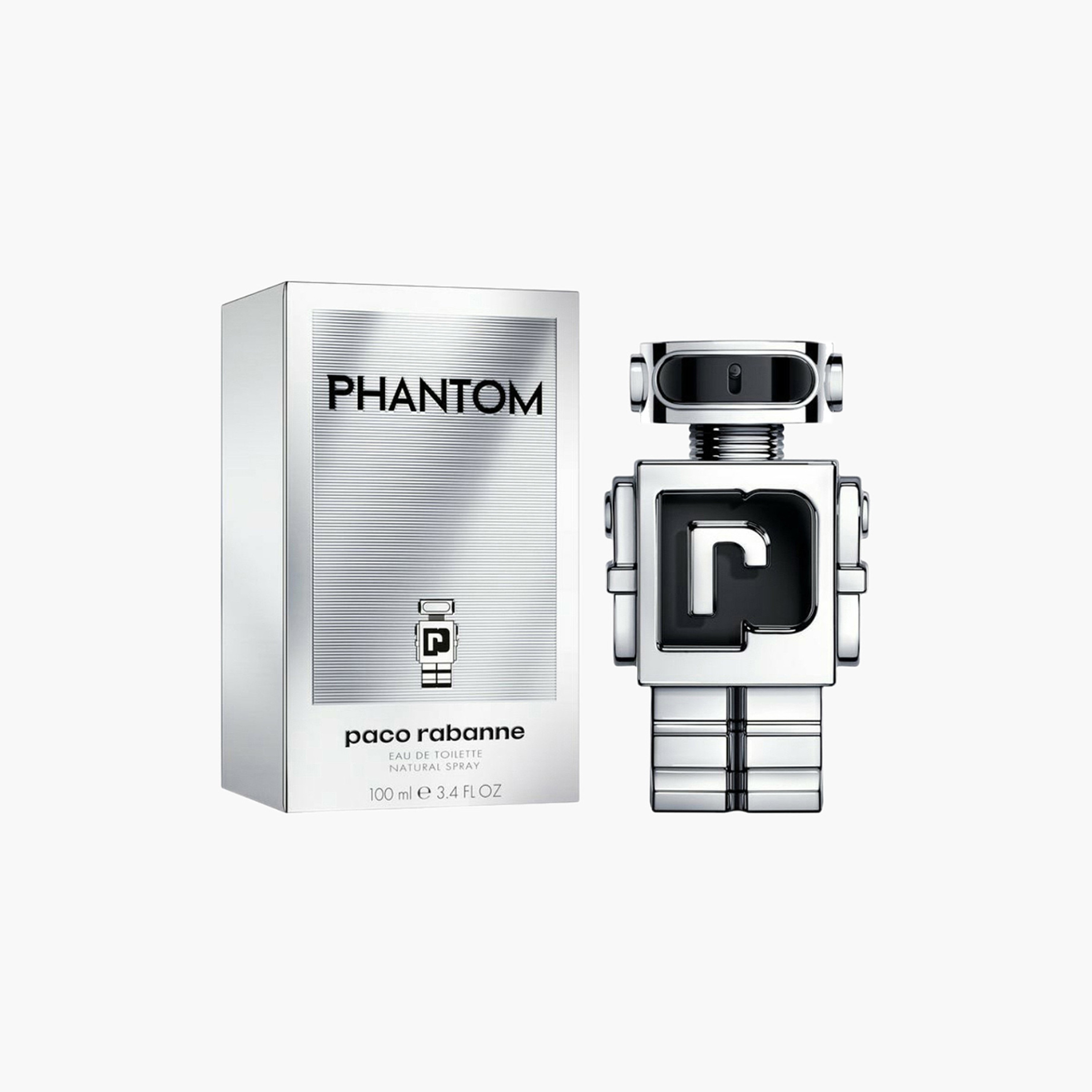 Paco Rabbane Phantom Eau de Toilette for Men - 100 ml-beautyandpersonalcare-fragrance-men-image-1