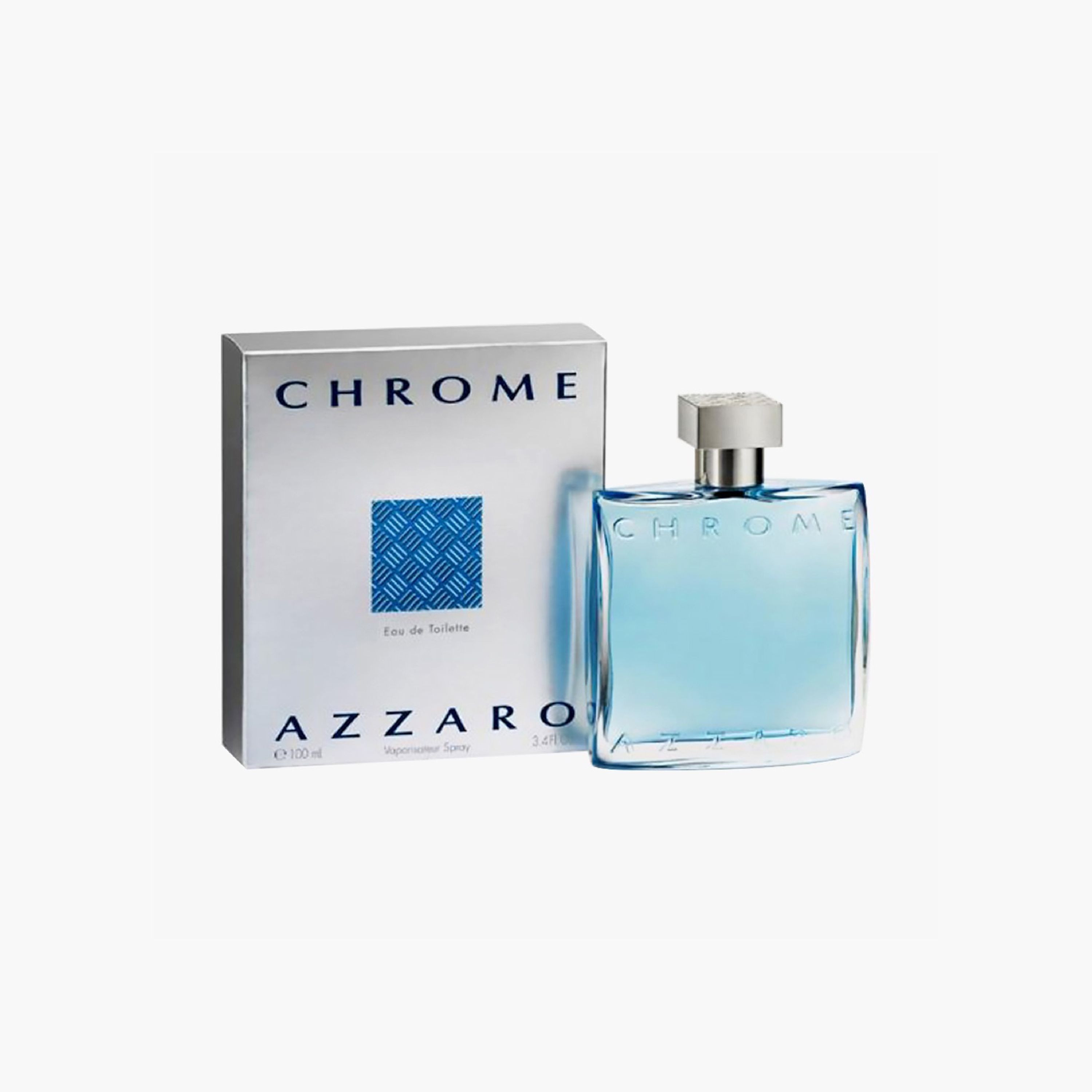 Azzaro Chrome Eau De Toilette Spray for Men - 100 ml-beautyandpersonalcare-fragrance-men-image-1