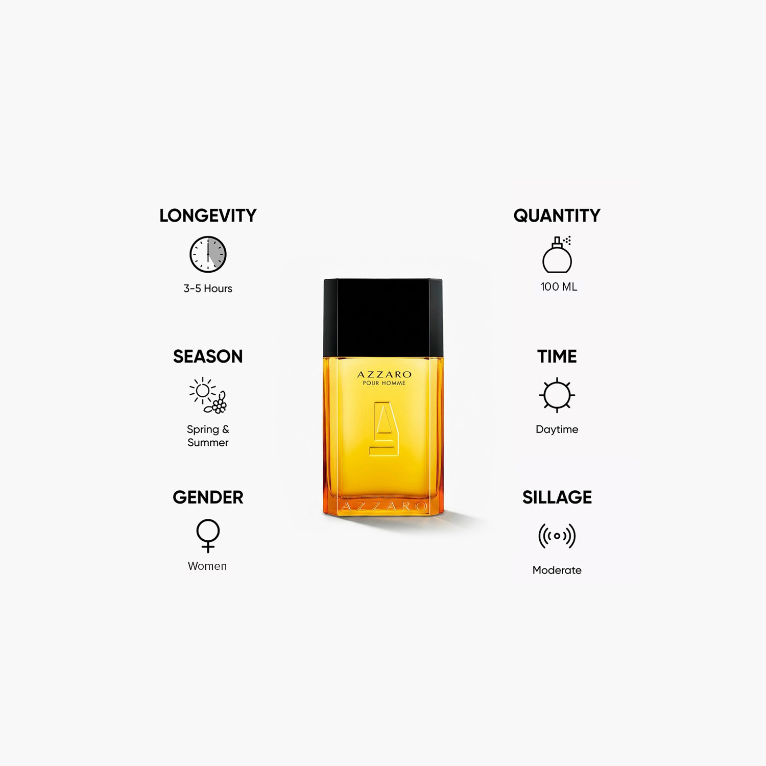 Azzaro Men's Pour Homme Eau De Toilette Spray - 100 ml-beautyandpersonalcare-fragrance-men-image-5