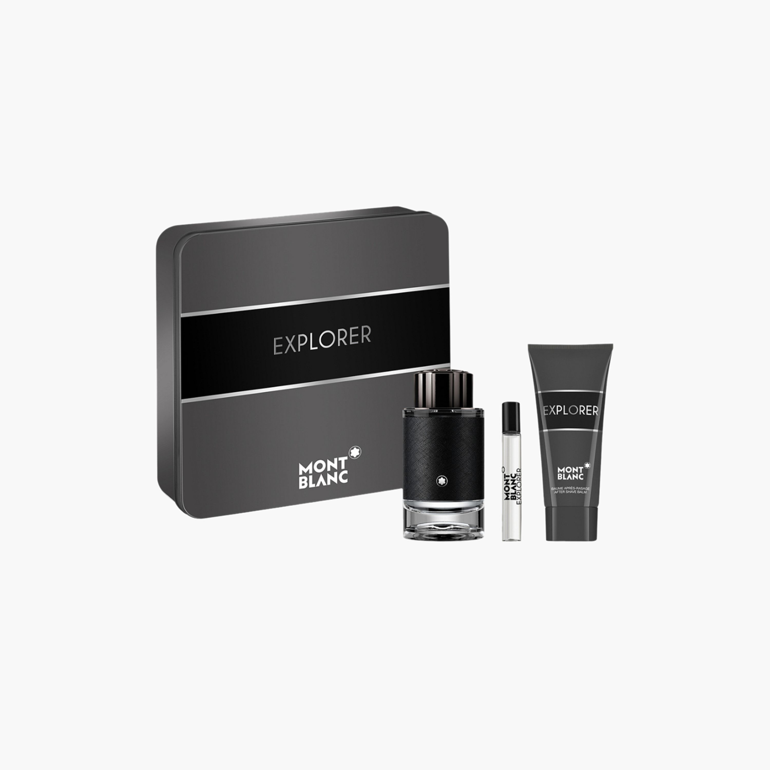 Montblanc Explorer 3-Piece Eau de Parfum and After Shave Balm Set for Men-beautyandpersonalcare-giftsets-image-1