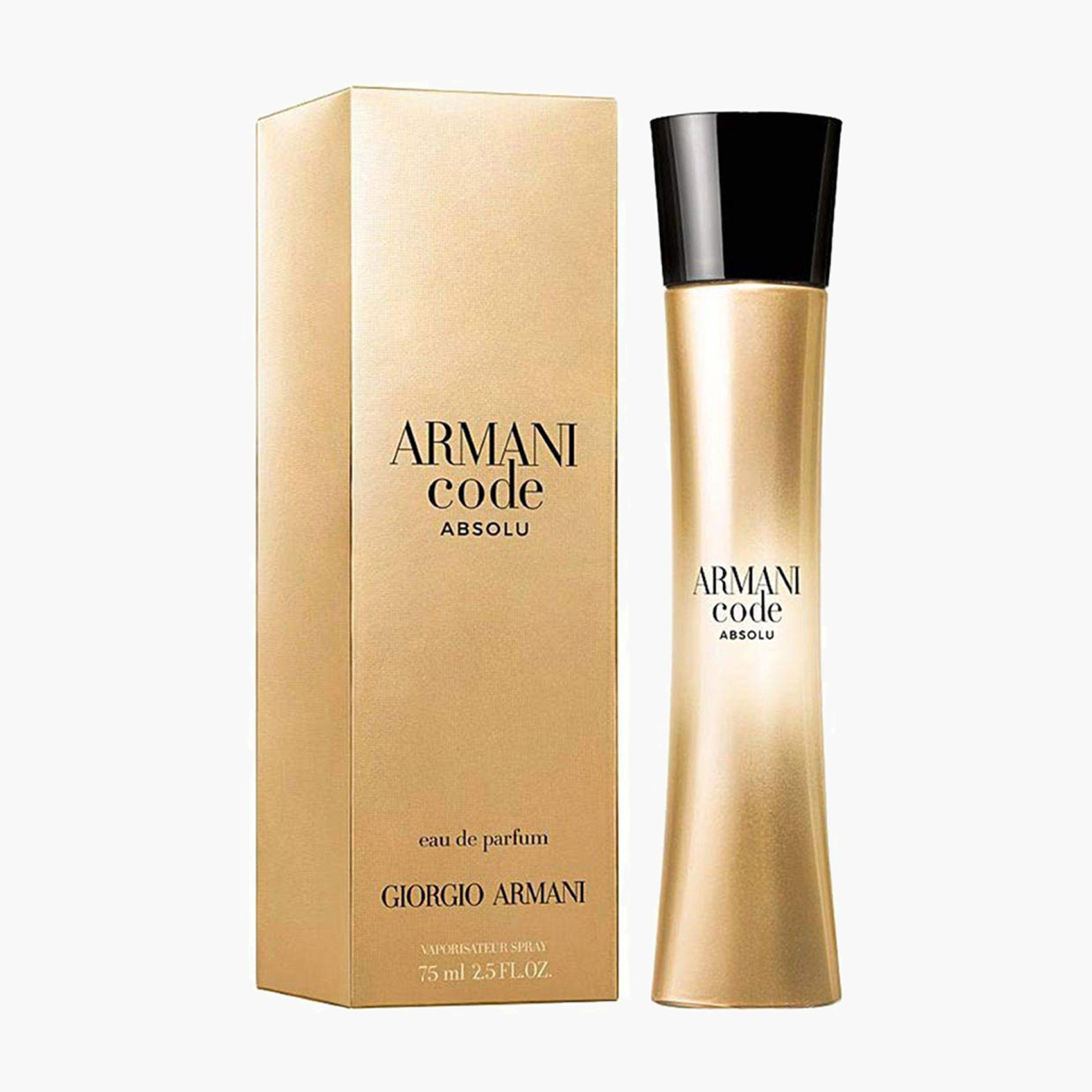 Shop Giorgio Armani Code Absolu Women s Eau de Parfum 75 ml