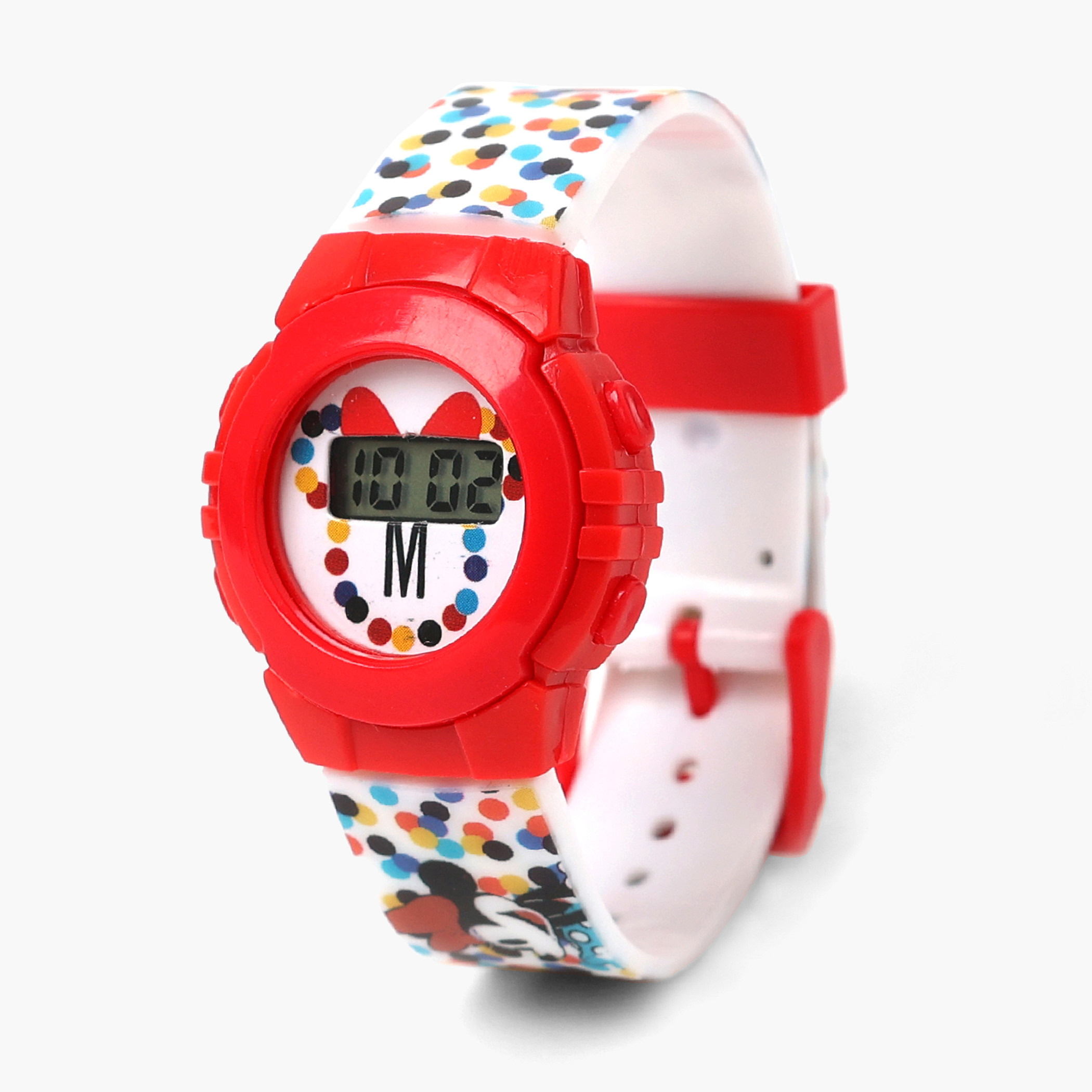 Buy Disney Minnie Mouse Print Digital Watch Online Babyshop UAE