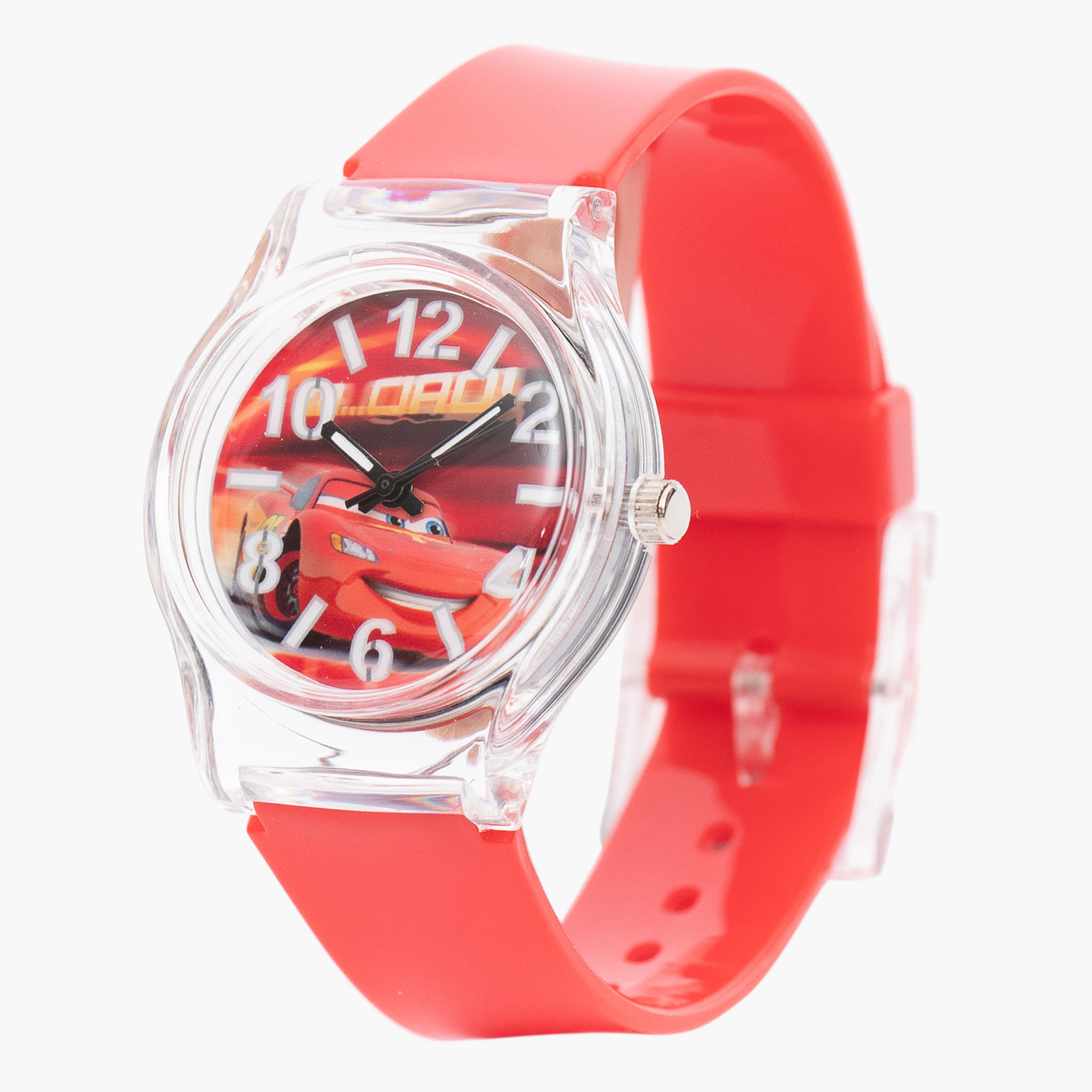 Disney Cars Lightning McQueen Analog Watch