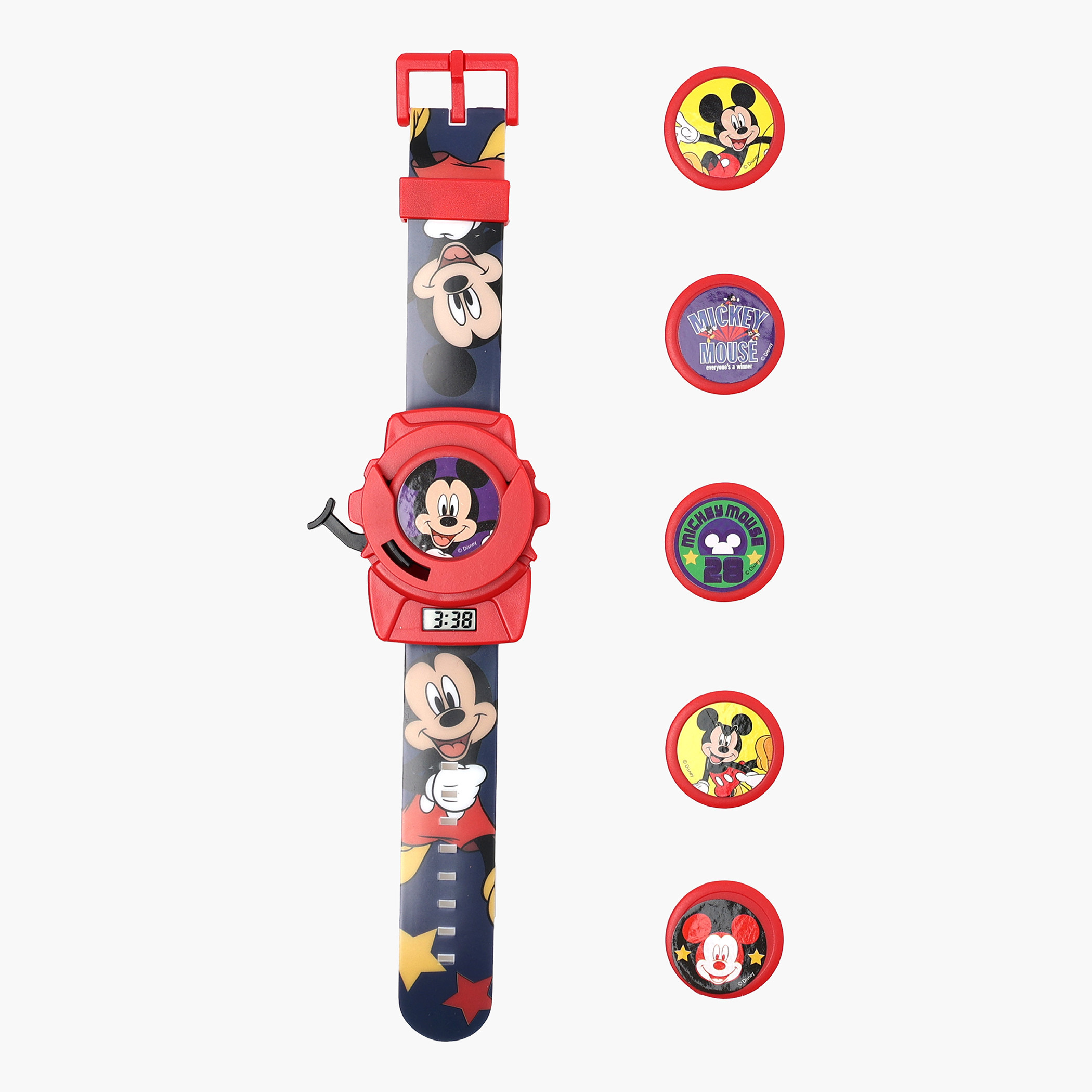 Disney Mickey Mouse Print Watch-boys-accessories-watches-image-1
