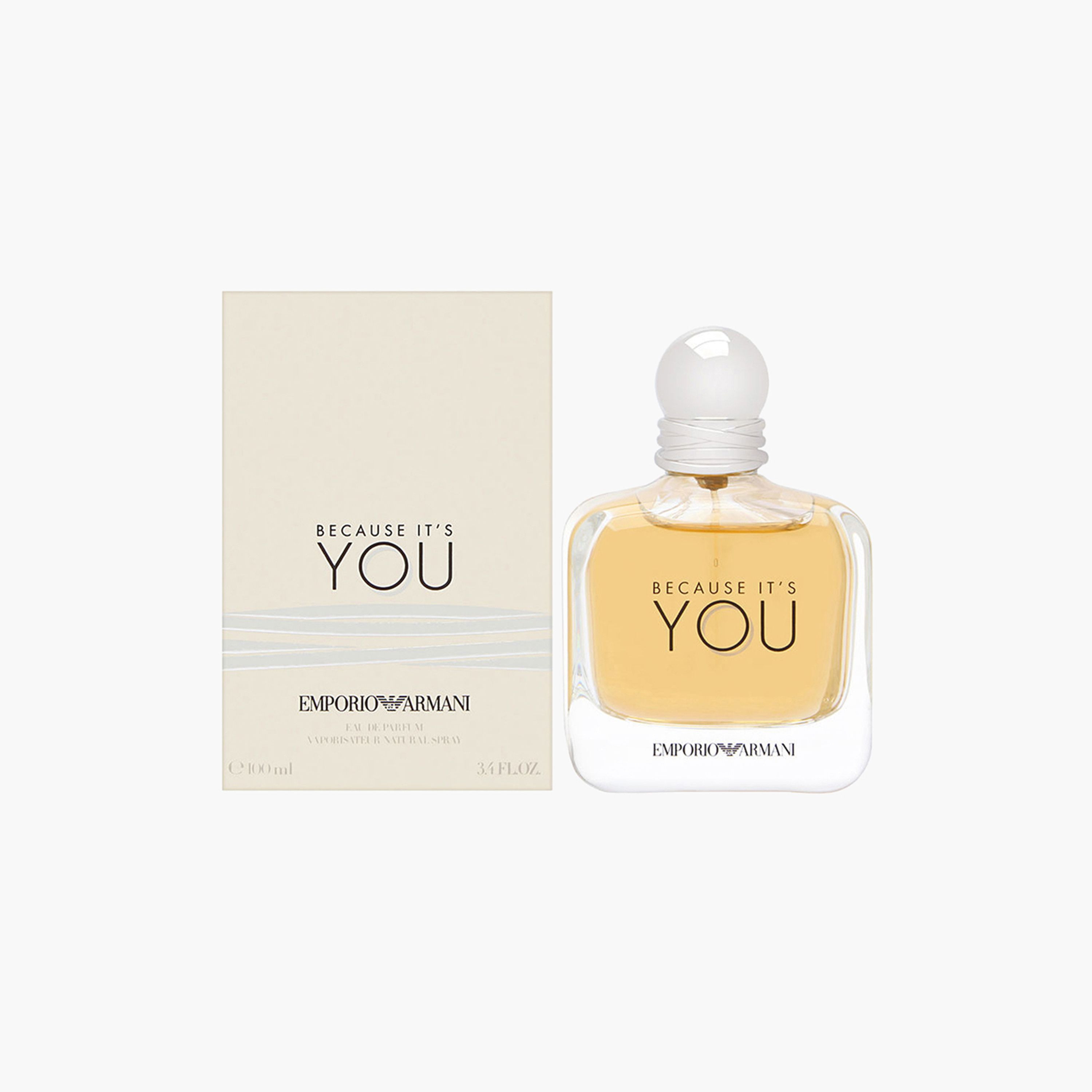 Giorgio armani because it's you 100 ml hot sale