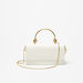 Haadana Solid Satchel Bag with Detachable Strap-Women%27s Handbags-thumbnail-0