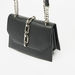 Haadana Metallic Detail Crossbody Bag with Button Closure-Women%27s Handbags-thumbnail-2