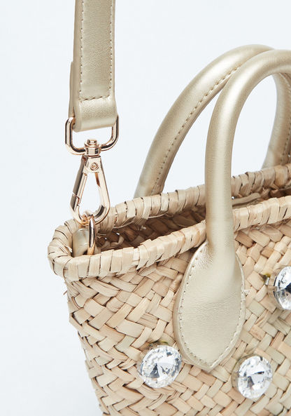 Missy Embellished Crossbody Bag with Detachable Strap-Women%27s Handbags-image-2