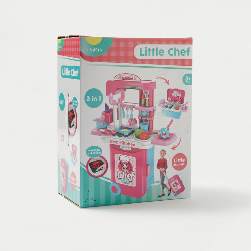 Juniors Little Chef Kitchen Playset-Role Play-image-0