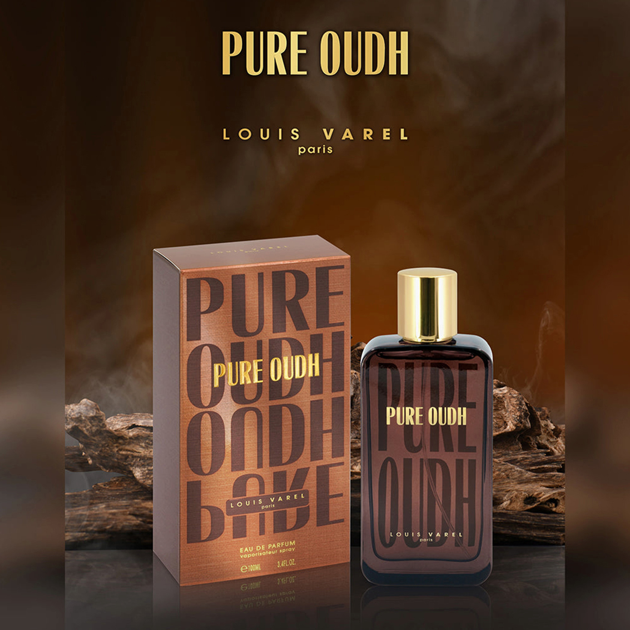 عطر أو دو بارفان بيور عود من لويس فاريل - 100 مل-beautyandpersonalcare-fragrance-unisex-image-2