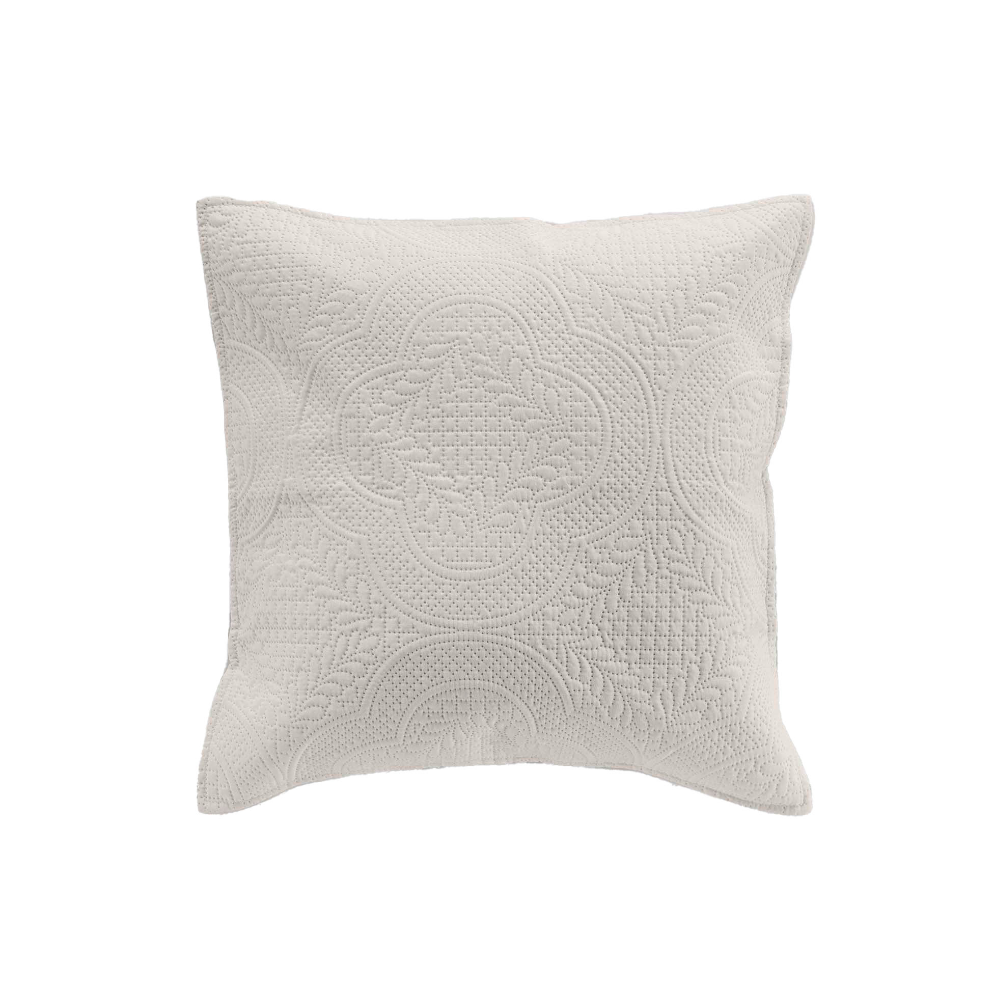 White textured hot sale pillow cover