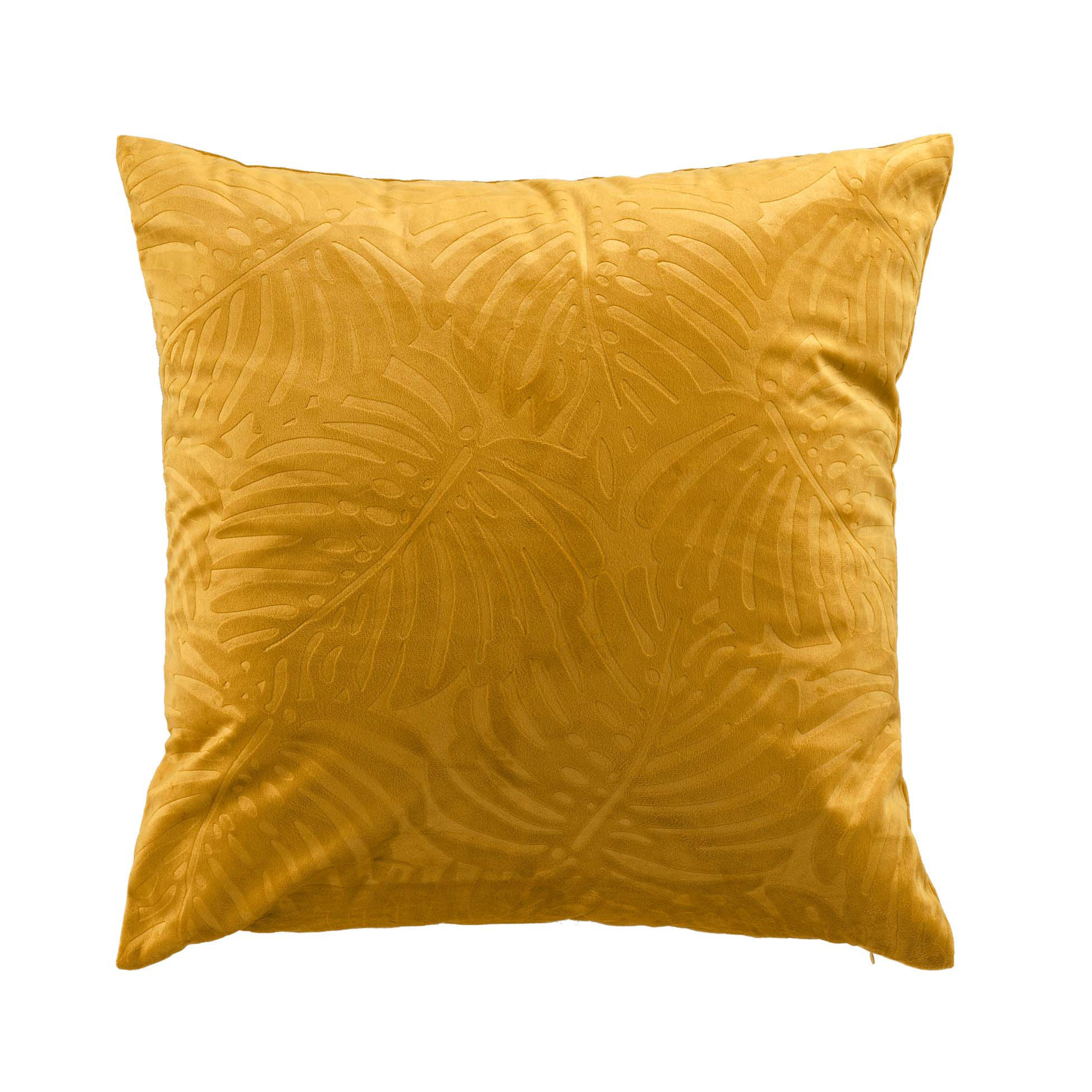 Velvet yellow sale cushions