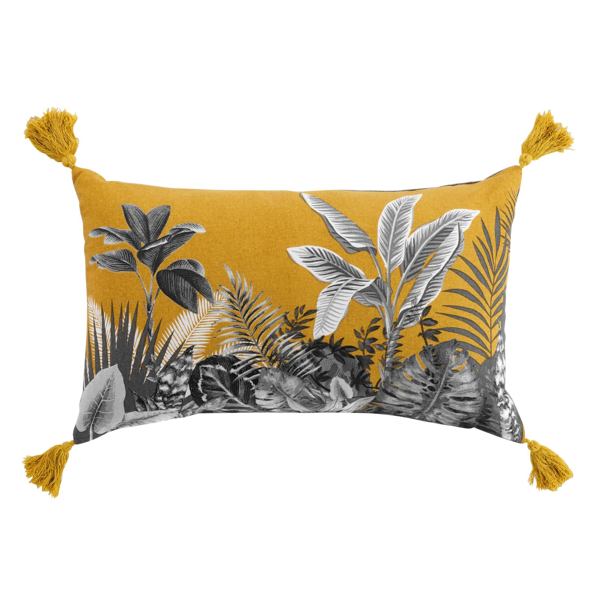 Tropical cheap print cushion