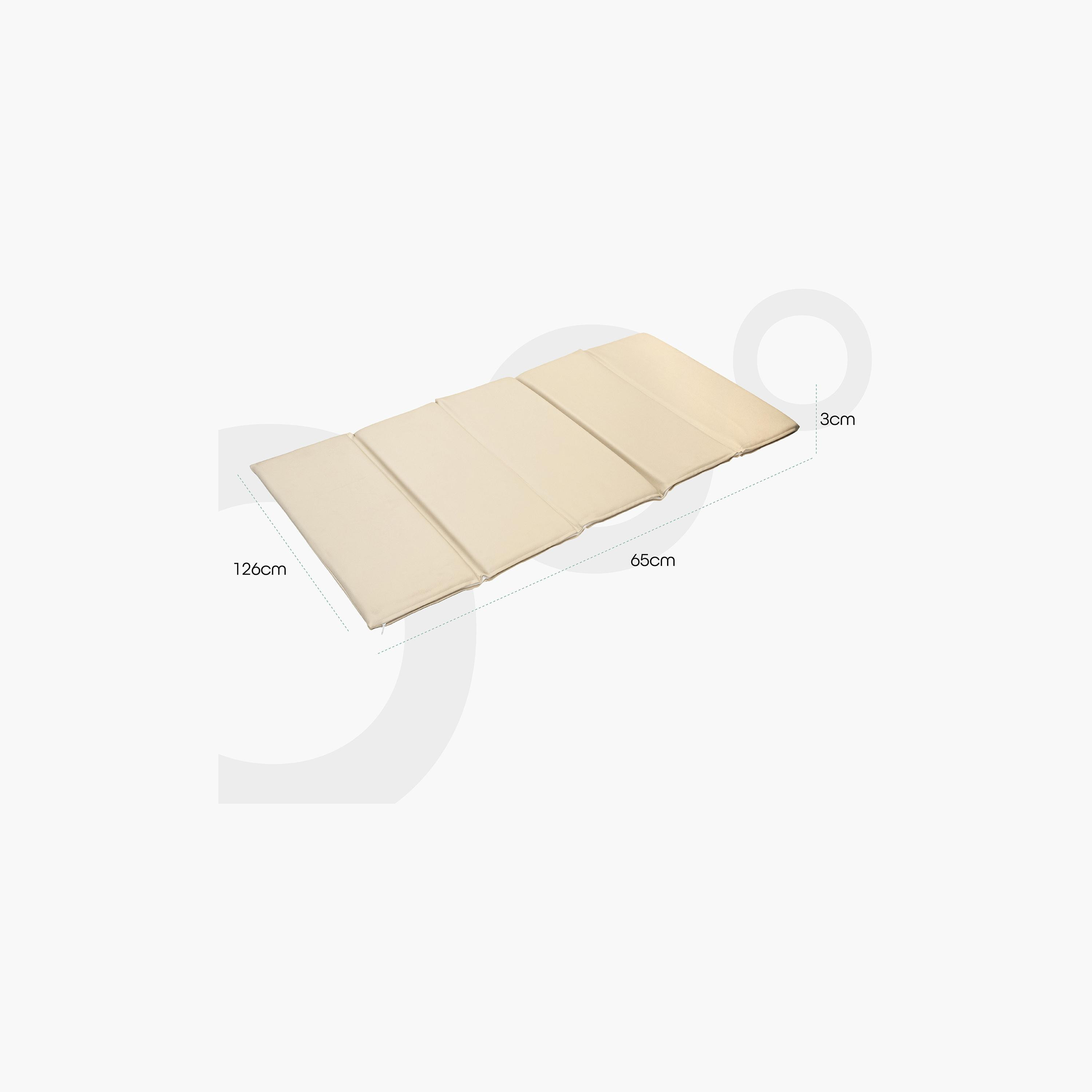 مرتبة للعناية النهارية بـ5 طيات من مون - 65x126x3 سم-baby-nursery-mattresses-image-3