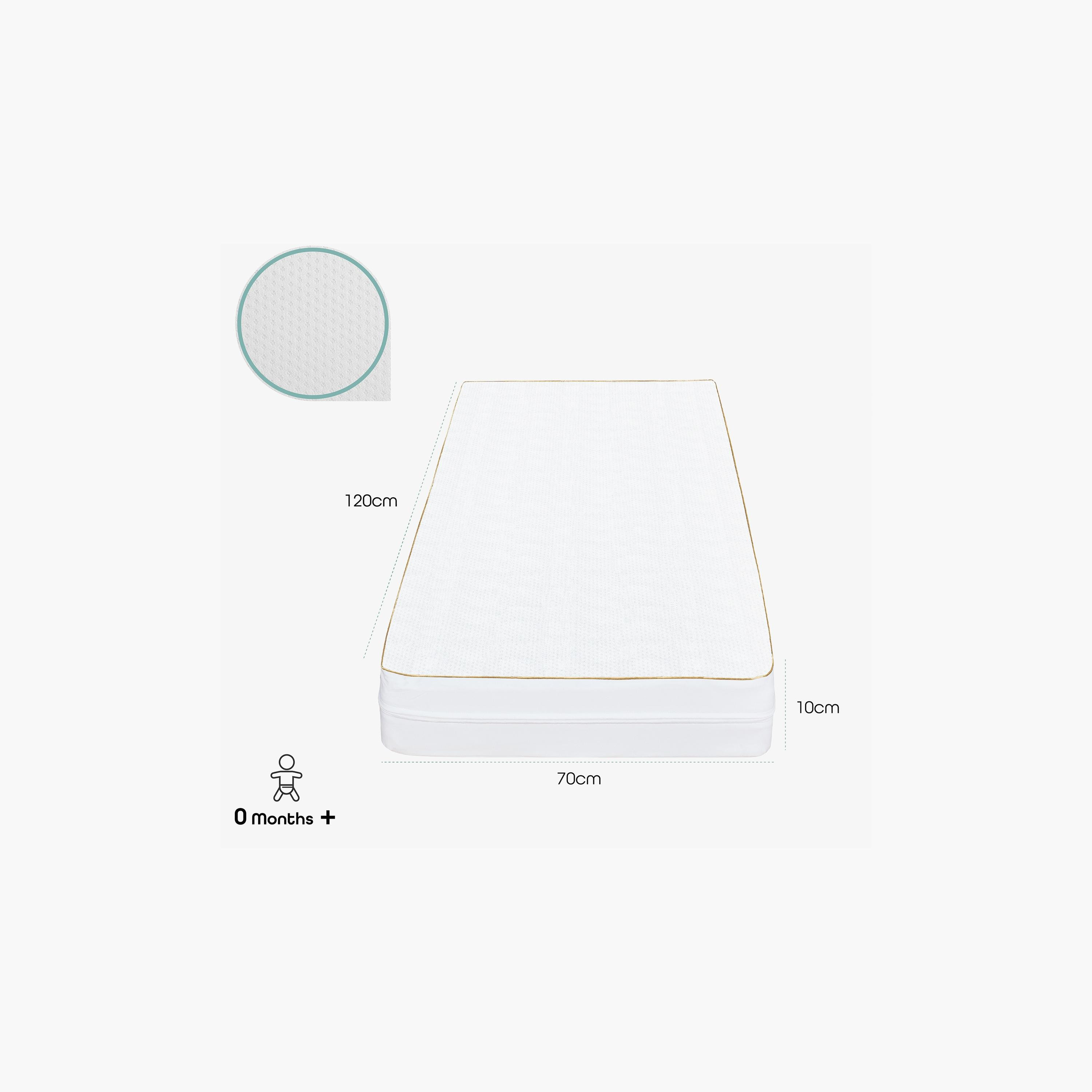 مرتبة فينتيفلو من مون - 120x60x10 سم-baby-nursery-mattresses-image-5