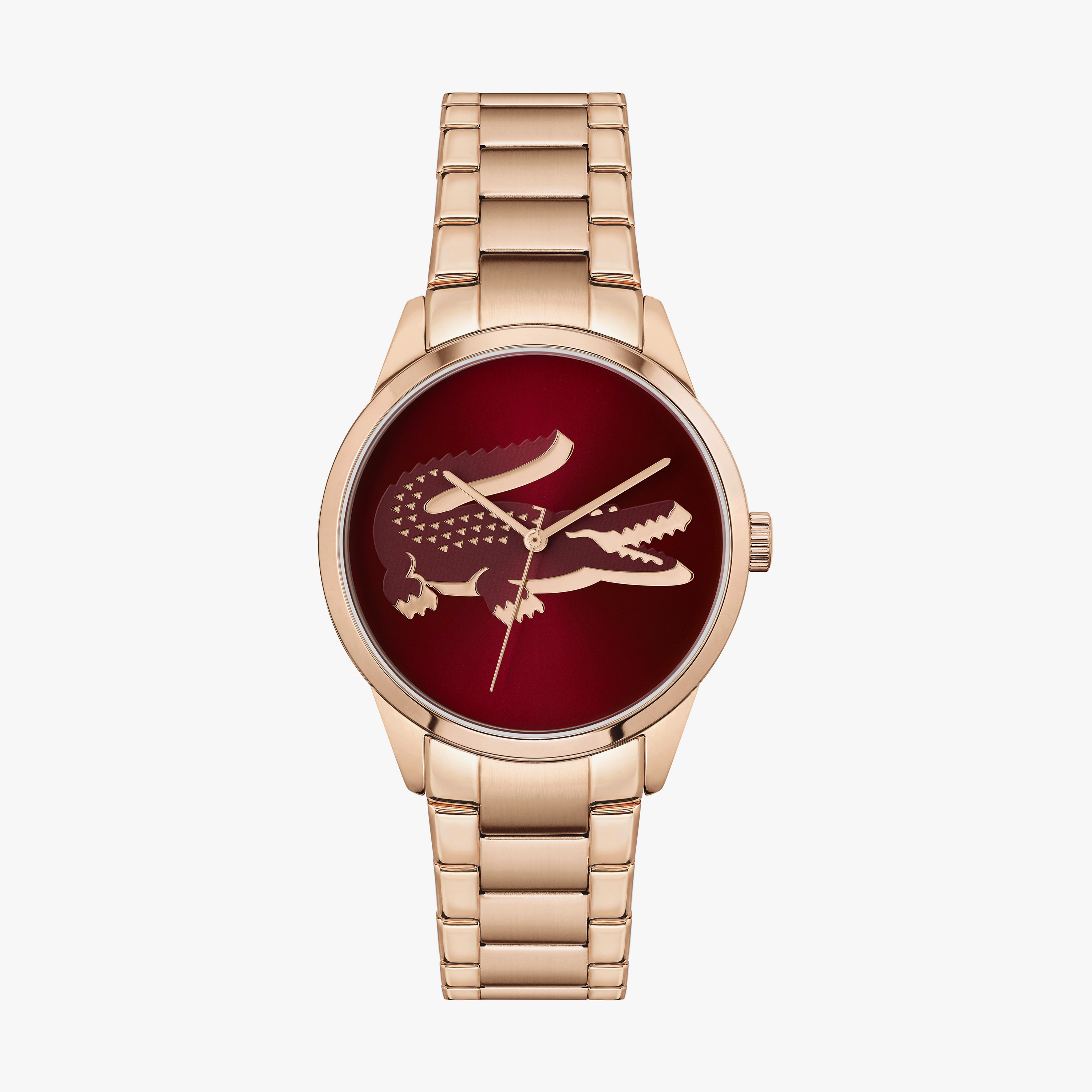 Rose gold clearance lacoste watch