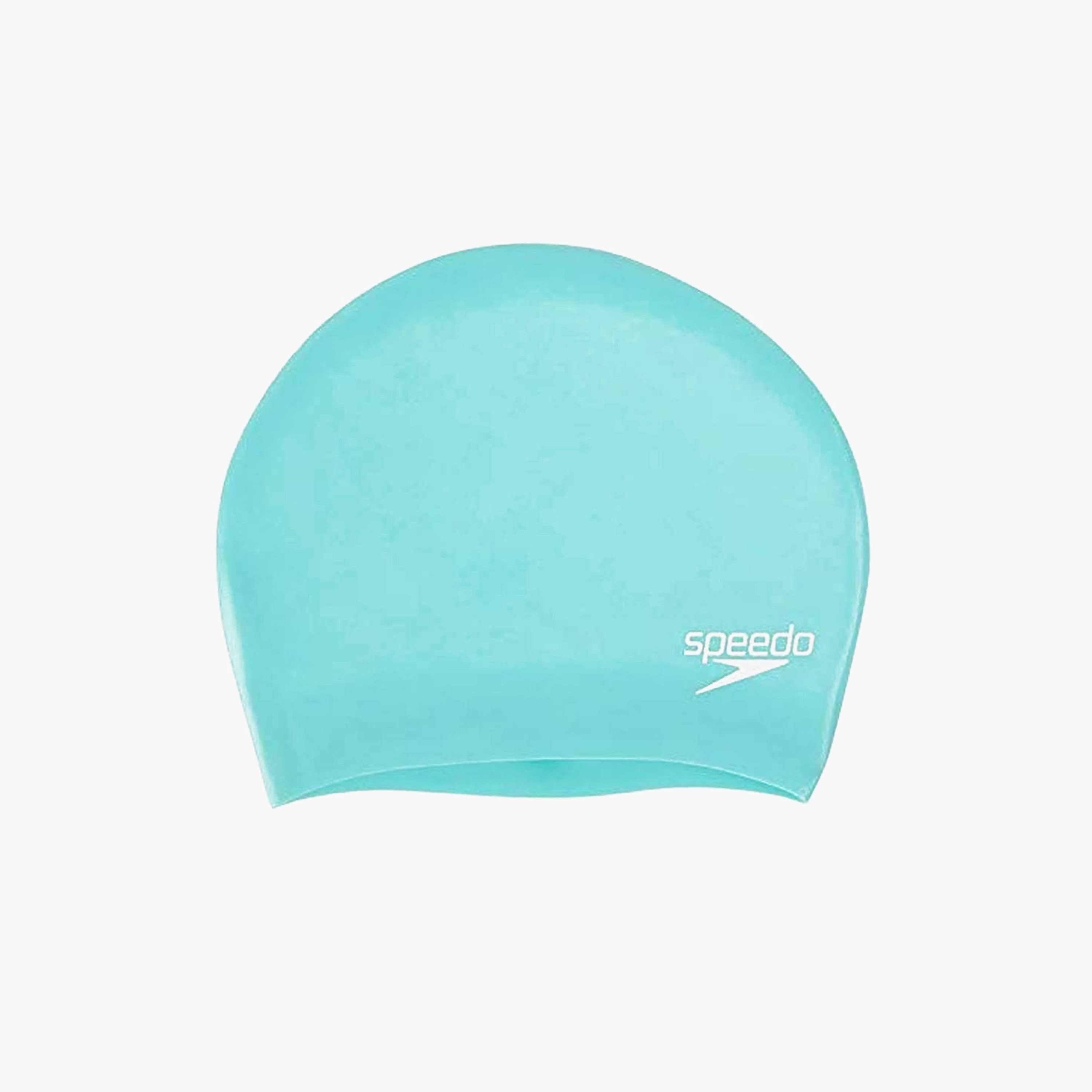 Speedo Long Hair Cap, Adult Unisex, One Size, Spearmint-sports-gear-swimming-women-image-1