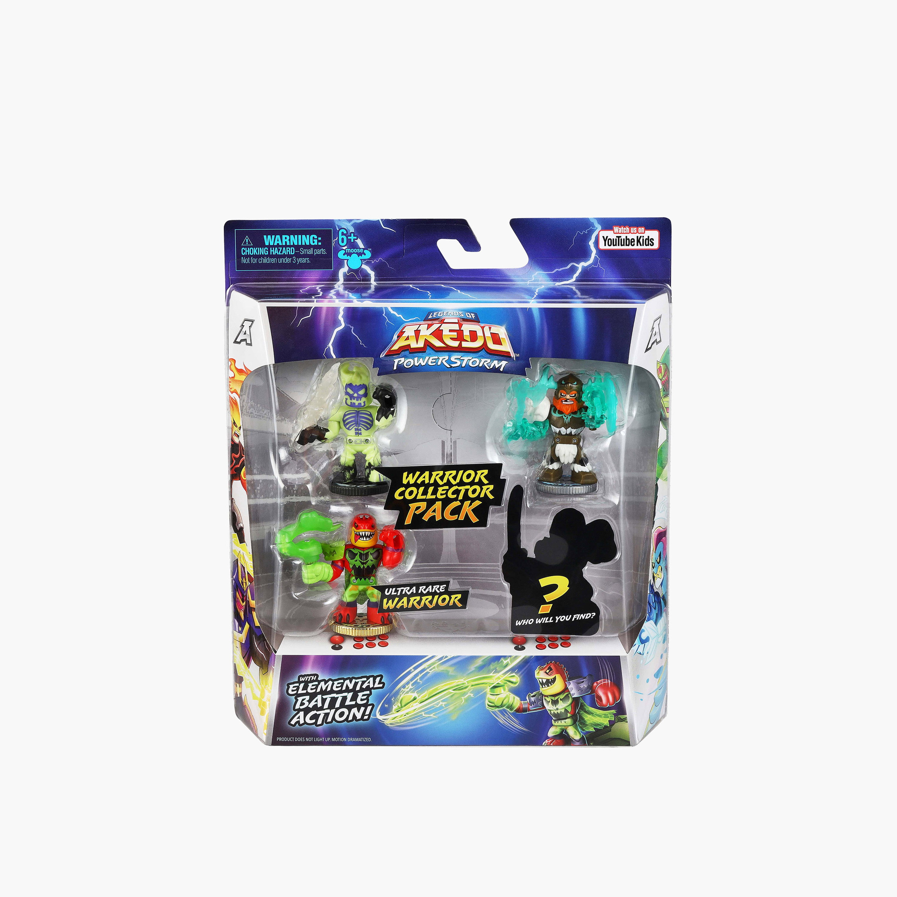 Shop Akedo Power Storm Warrior Collector Pack Playset Online