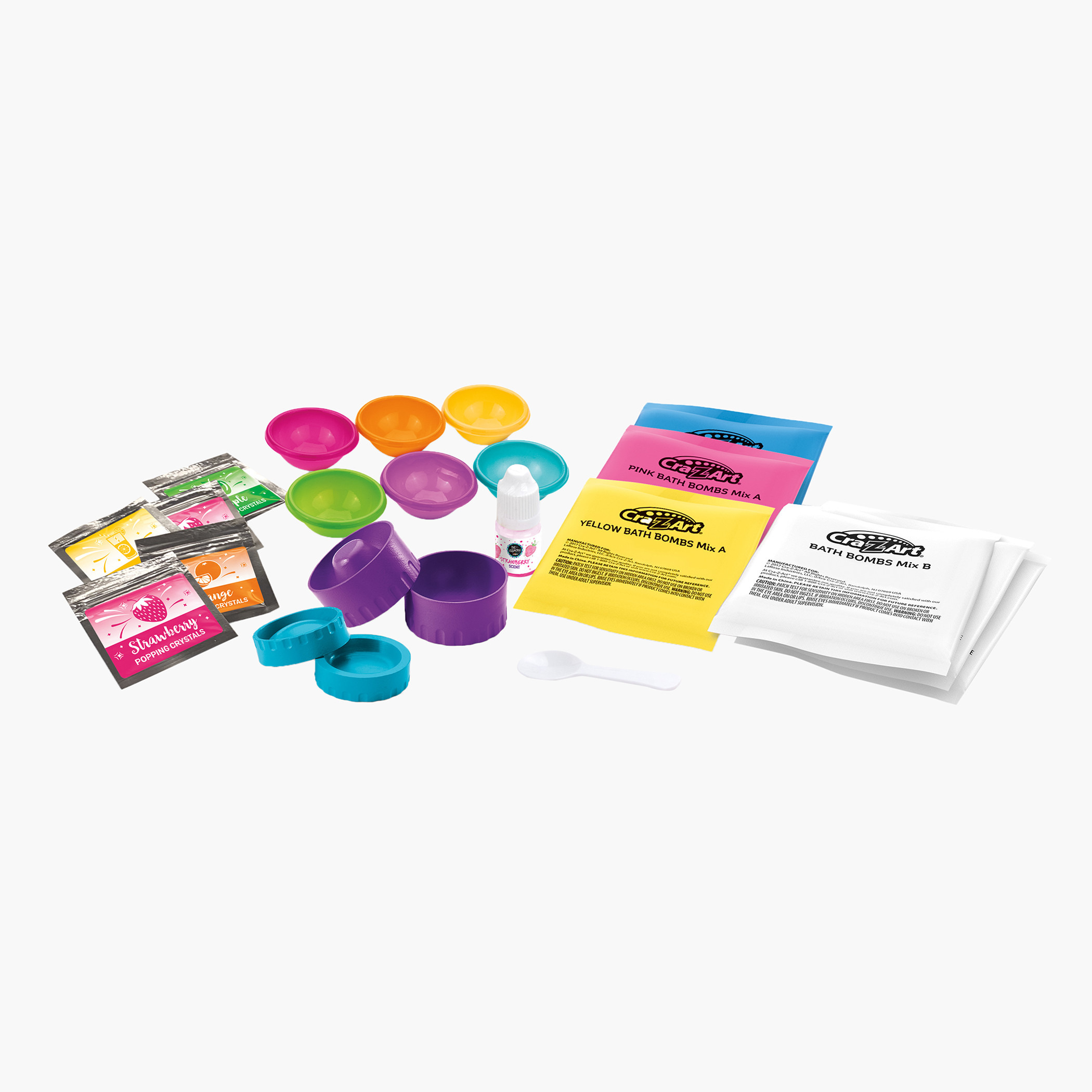 Shimmer and Sparkle Rainbow Popping Bath Bomb Set-school-artsandcrafts-image-4