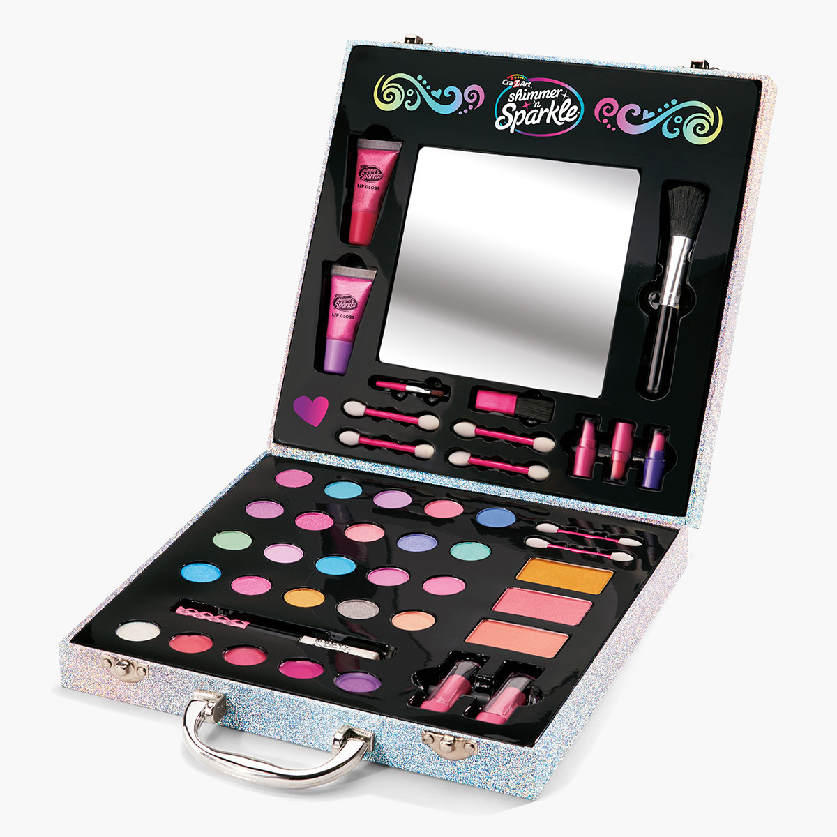 مجموعة ستوديو مستحضرات التجميل جليتر ميك أوفر من شيمر أند سباركل-toys-roleplay-makeupandcosmeticsets-image-3