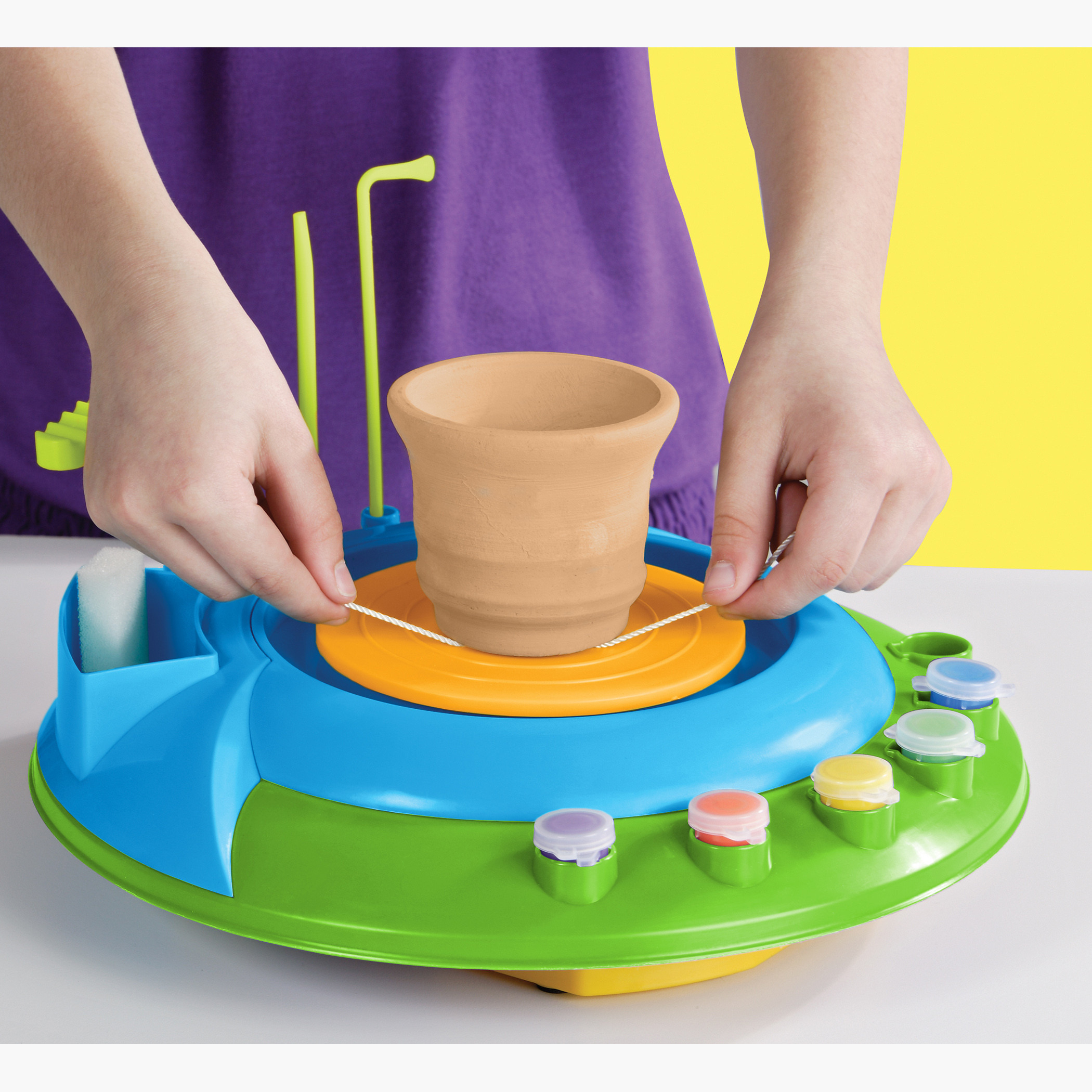 Cra-Z-Art Motorised Pottery Wheel Playset-school-artsandcrafts-image-7