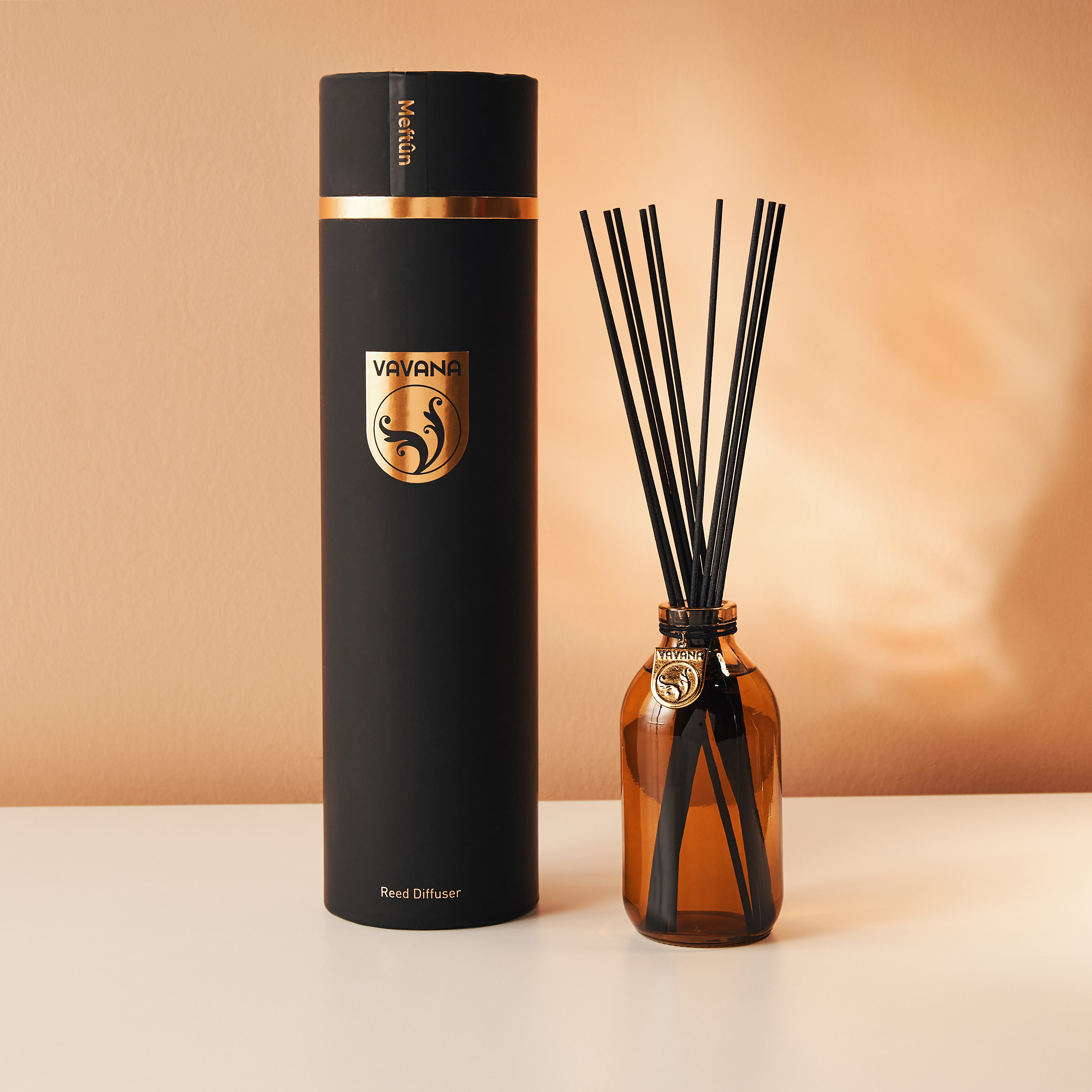 موزّع عطور عيدان خشبية مفتون من فافانا - 250 مل-household-homefragrance-reeddiffusers-image-2