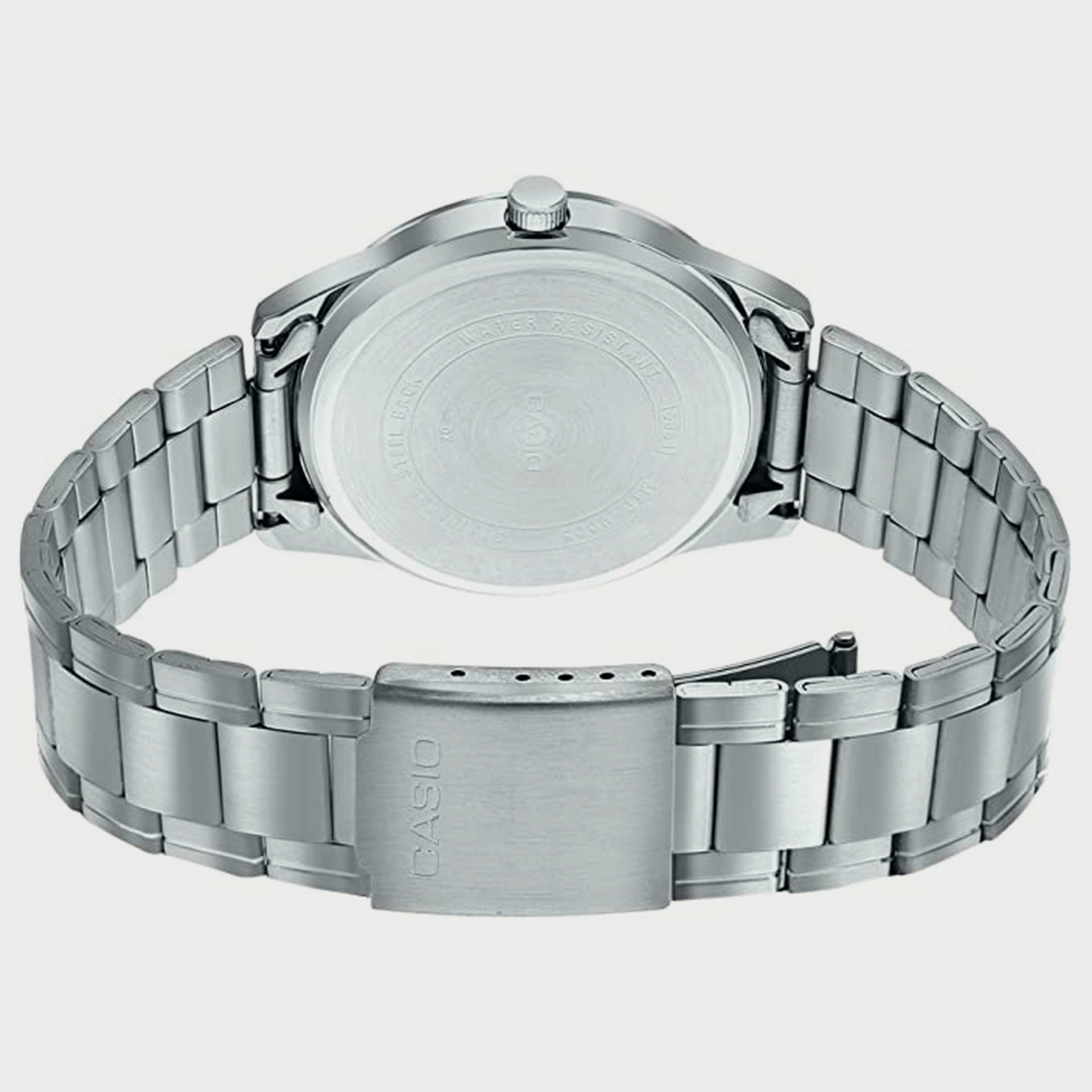 ساعة "كاسيو" للرجال "أنالوج" بسوار ستانلس ستيل باللون الفضي MTP-V005D-1B4UDF-men-watchesandjewellery-watches-image-3