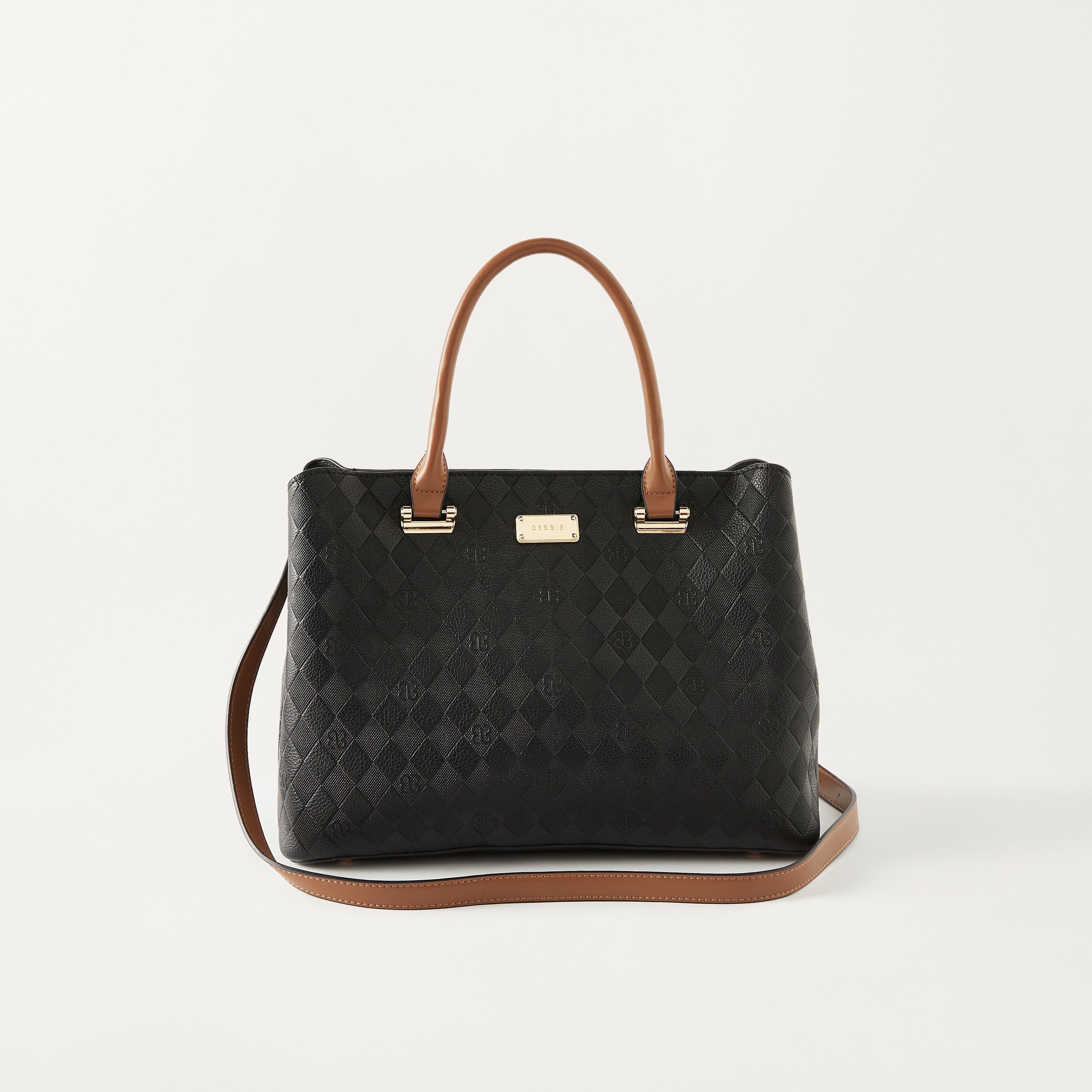 大人気 【LENINA】 BESSIE tote shoulder bag ●送料・関税込● Bessie Black Handbag - Affordable Weekly Payments