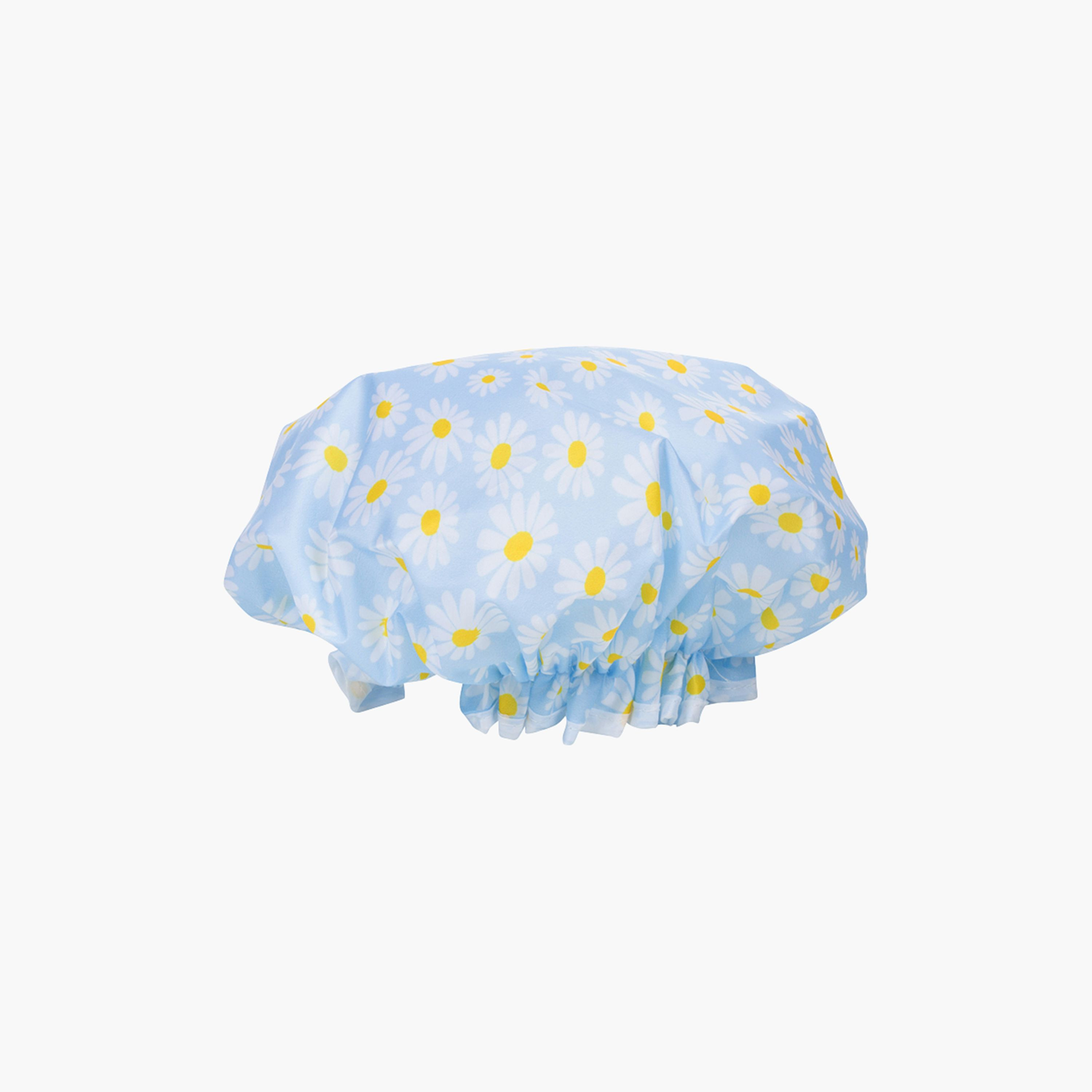 قبعة استحمام بطبعات أزهار من كالا-beautyandpersonalcare-bathandbody-toolsandaccessories-bathaccessories-image-1