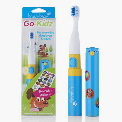 Brush Baby Go-Kidz Electric Toothbrush with Stickers-Oral Care-image-0