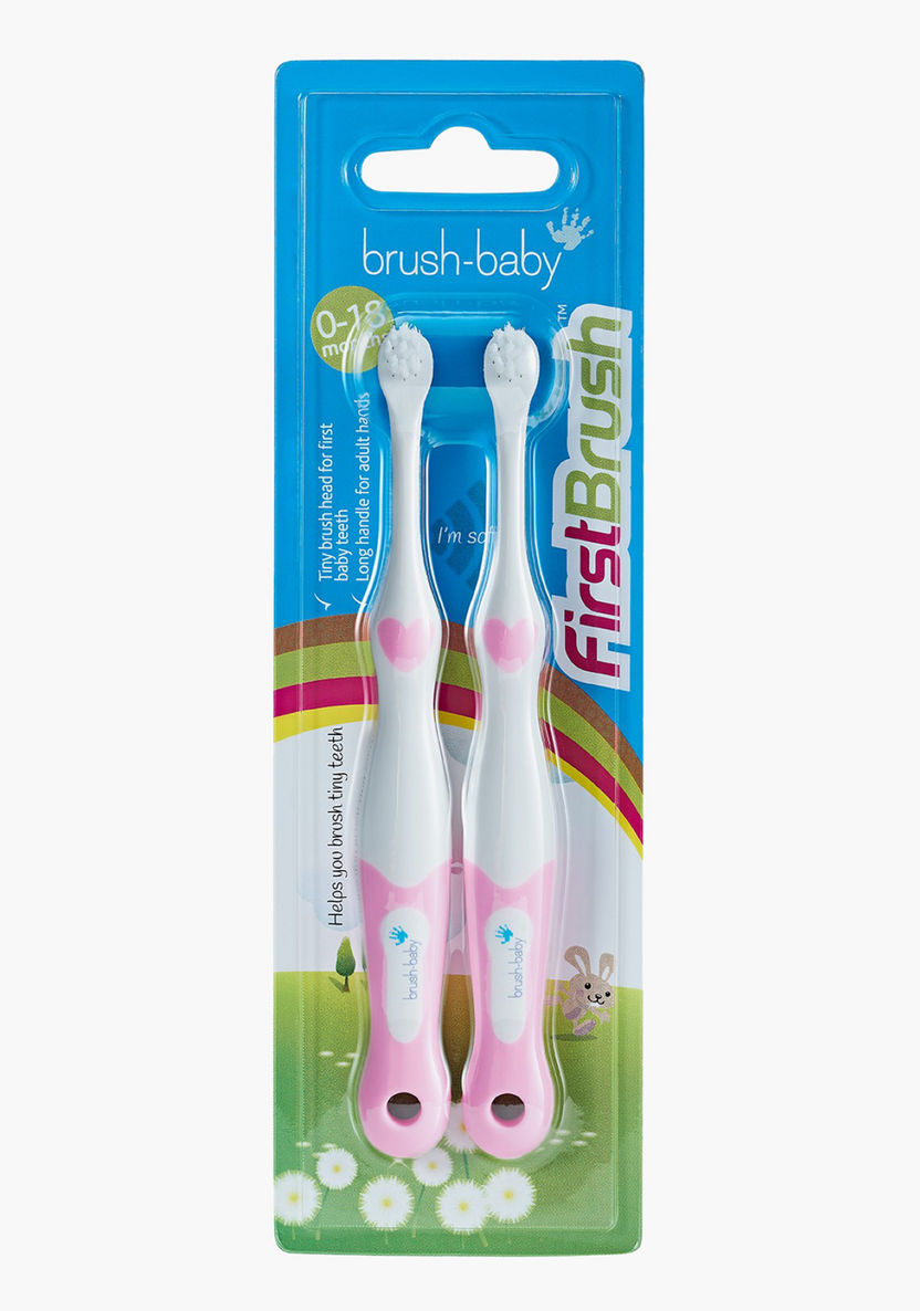 Brush Baby 2-Piece First Brush Set-Oral Care-image-2