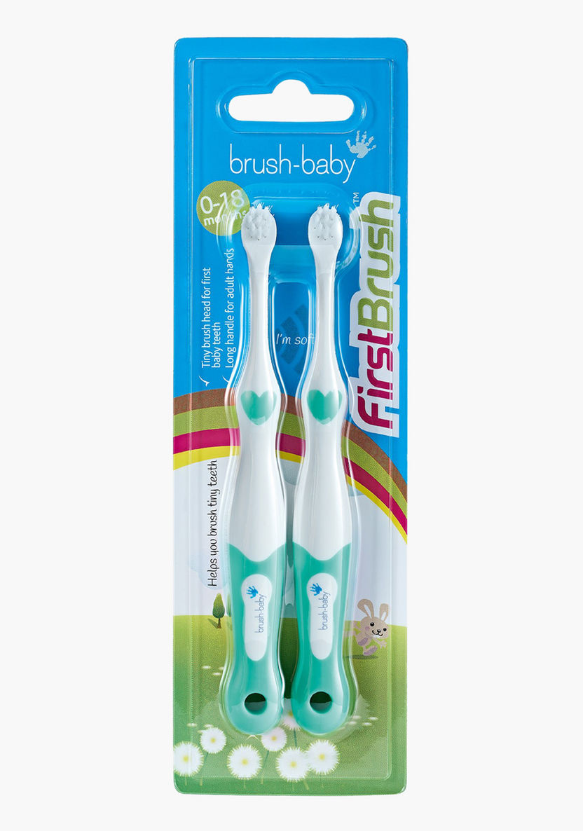 Brush Baby 2-Piece First Brush Set-Oral Care-image-4
