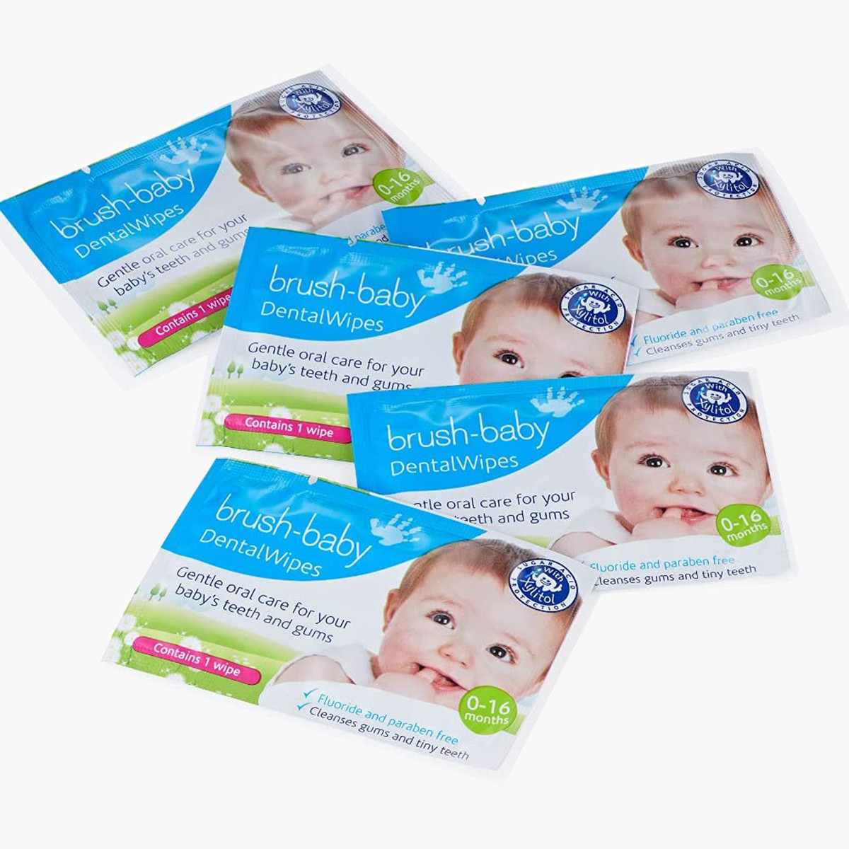 Brush store baby wipes