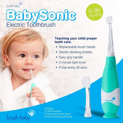 Brush Baby Baby Sonic Electric Toothbrush-Oral Care-image-3