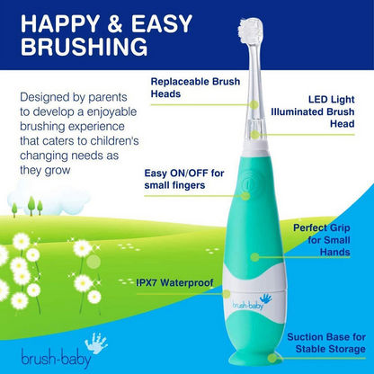 Brush Baby Baby Sonic Electric Toothbrush-Oral Care-image-4