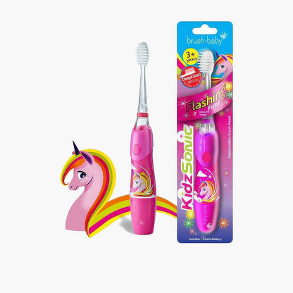 Brush Baby Unicorn Print KidzSonic Electric Toothbrush-Oral Care-image-0
