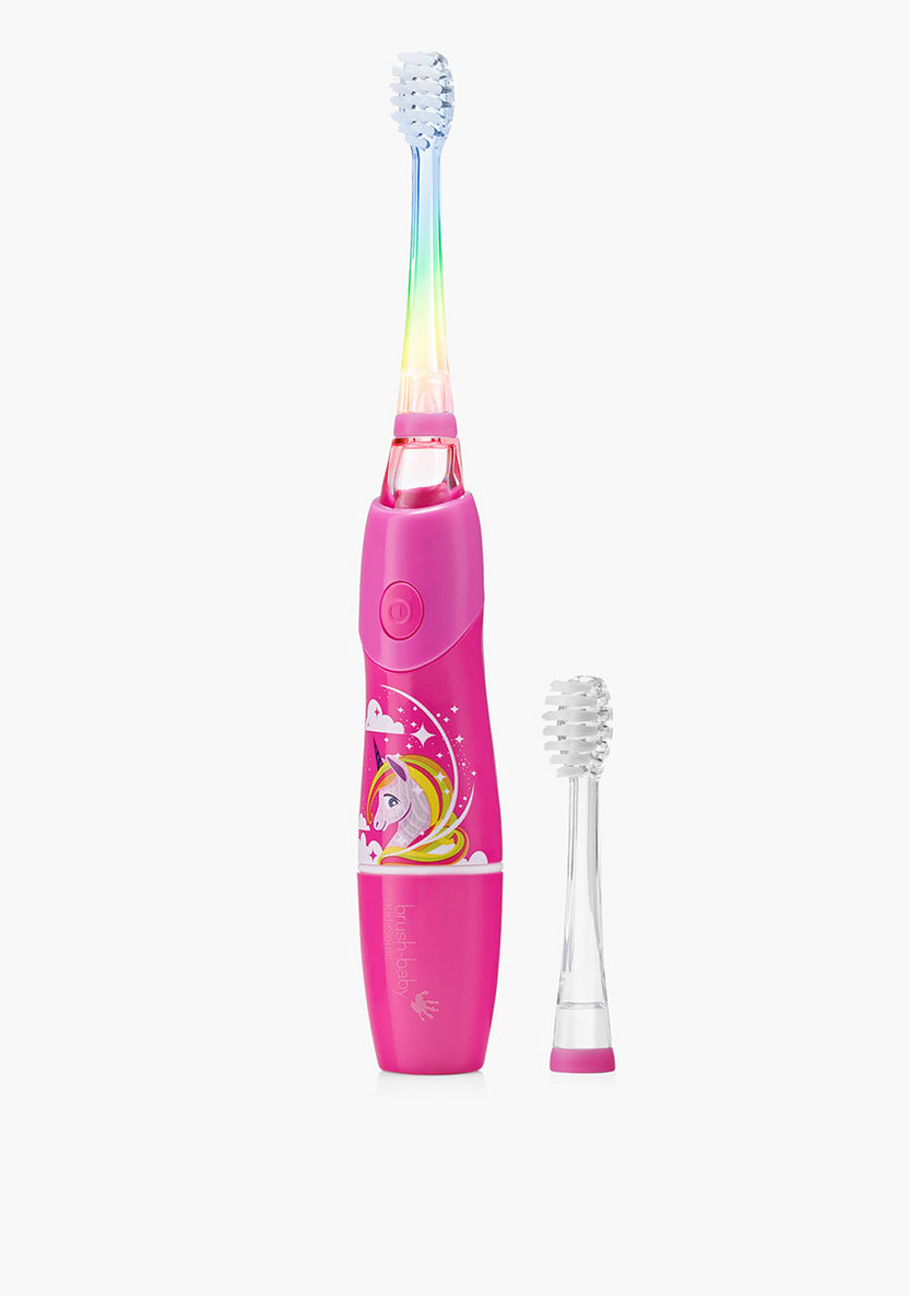 Brush Baby Unicorn Print KidzSonic Electric Toothbrush-Oral Care-image-1