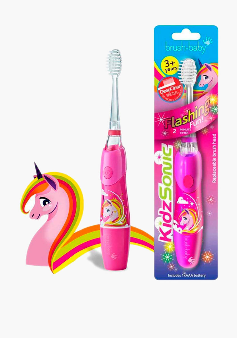Brush Baby Unicorn Print KidzSonic Electric Toothbrush-Oral Care-image-7