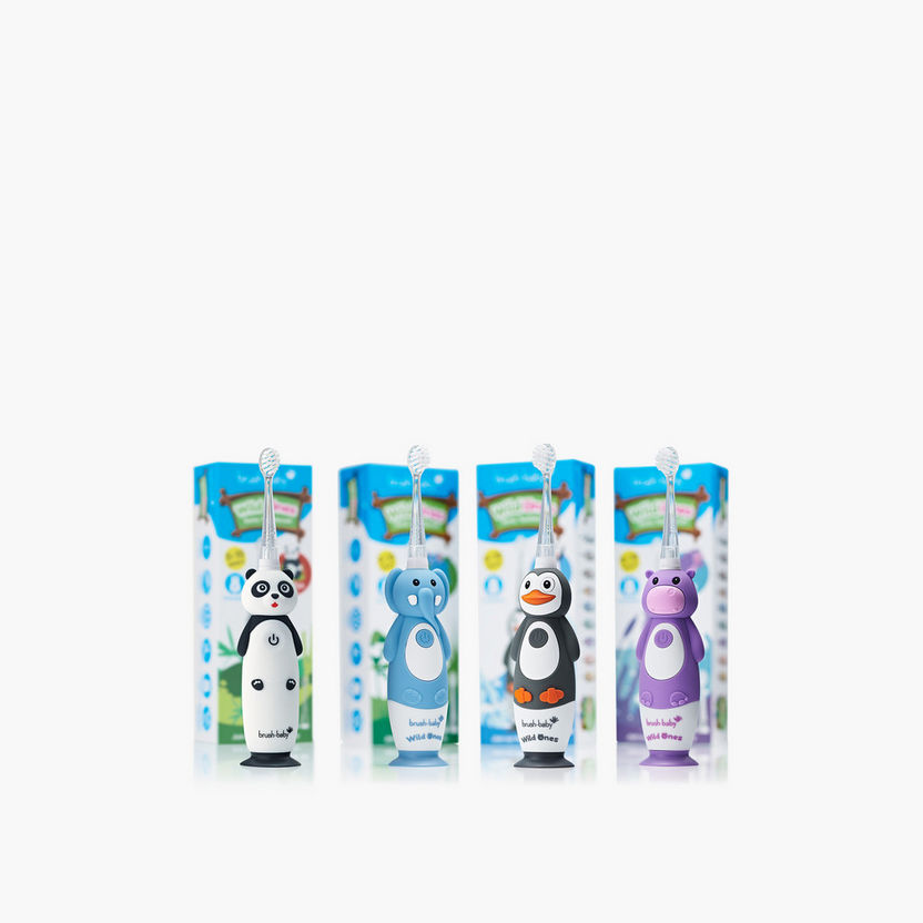 Brush Baby Panda Print Rechargeable Toothbrush-Oral Care-image-6