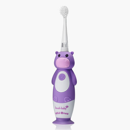 Brush Baby Wild Ones Hippo Rechargeable Toothbrush-Oral Care-image-3