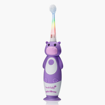 Brush Baby Wild Ones Hippo Rechargeable Toothbrush-Oral Care-image-4