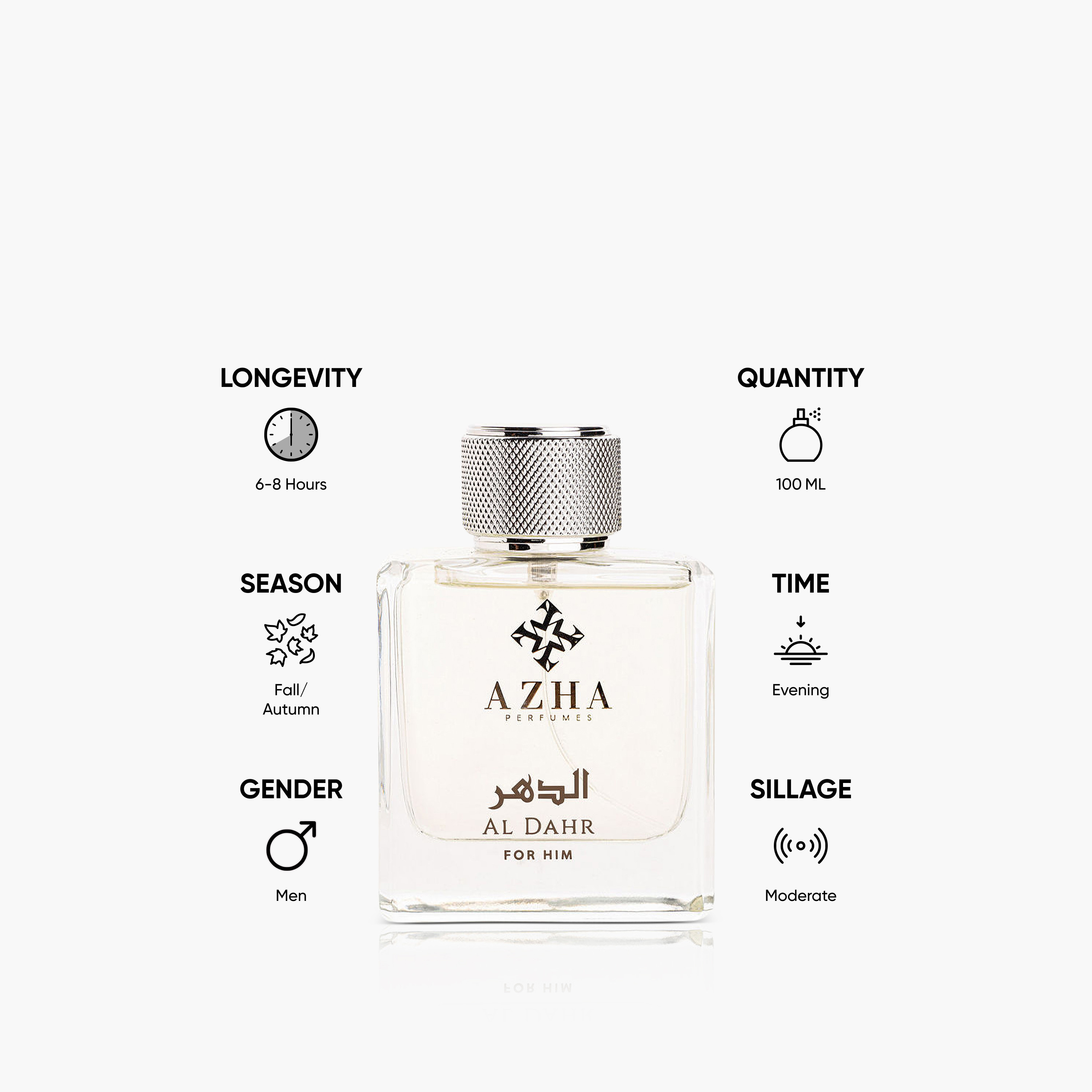 Azha Al Dahr Eau de Parfum for Men - 100 ml-beautyandpersonalcare-fragrance-men-image-5