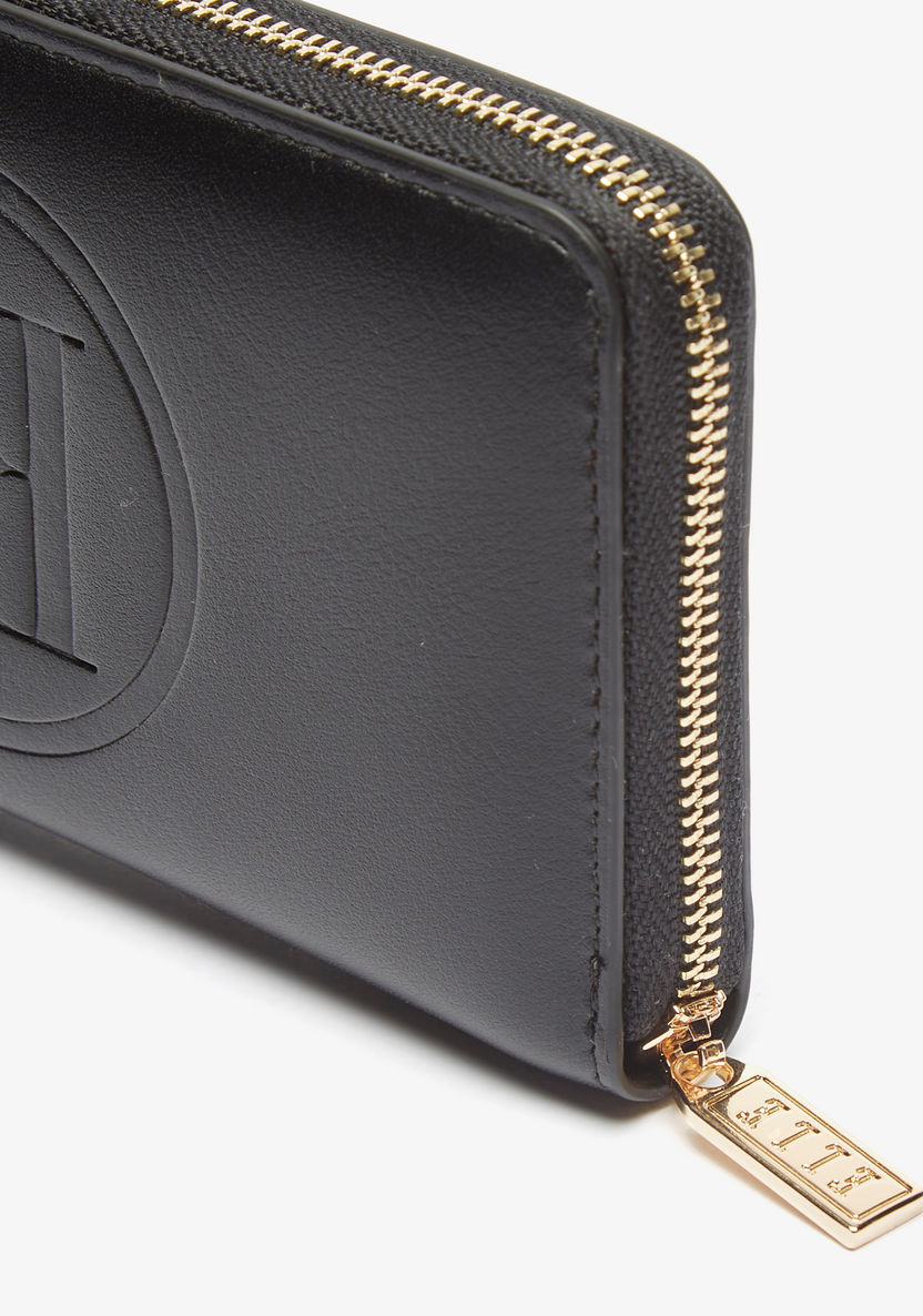 Elle Embossed Long Zip-Around Wallet-Wallets & Clutches-image-2