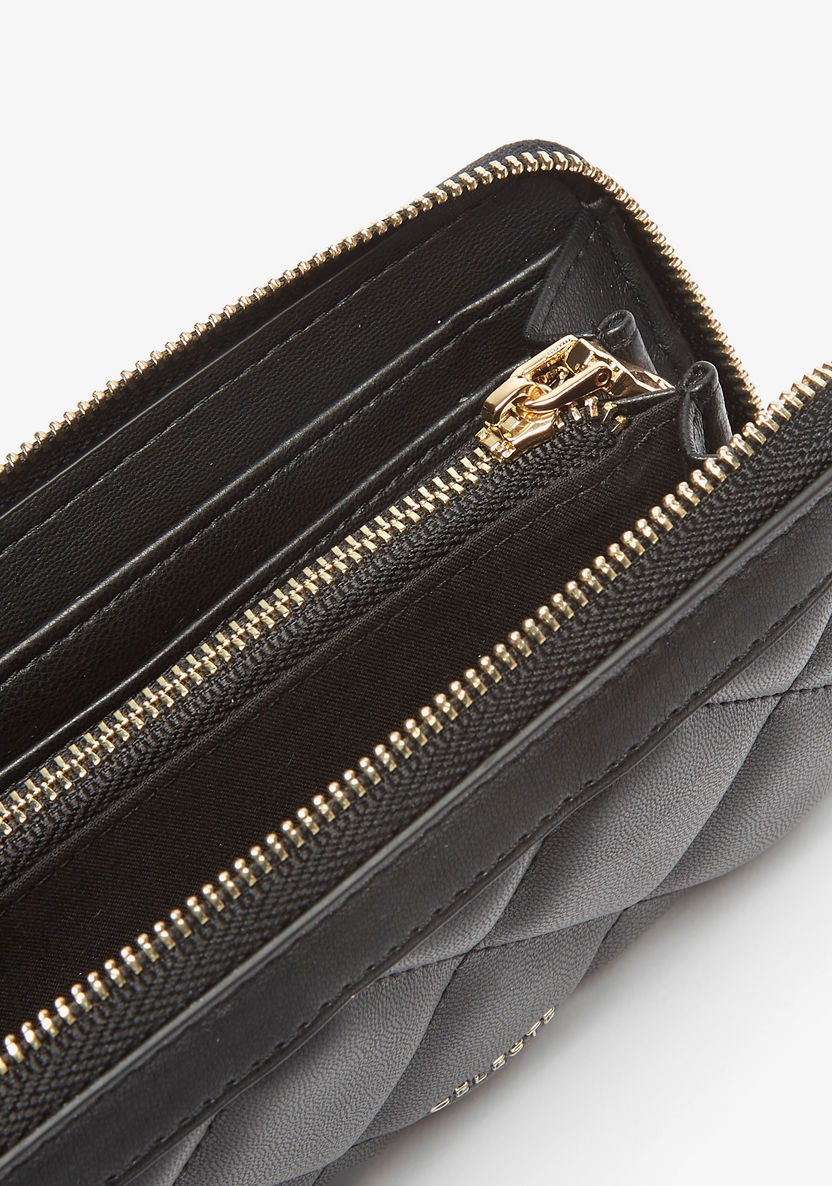 Celeste Quilted Zip Around Wallet-Wallets & Clutches-image-3