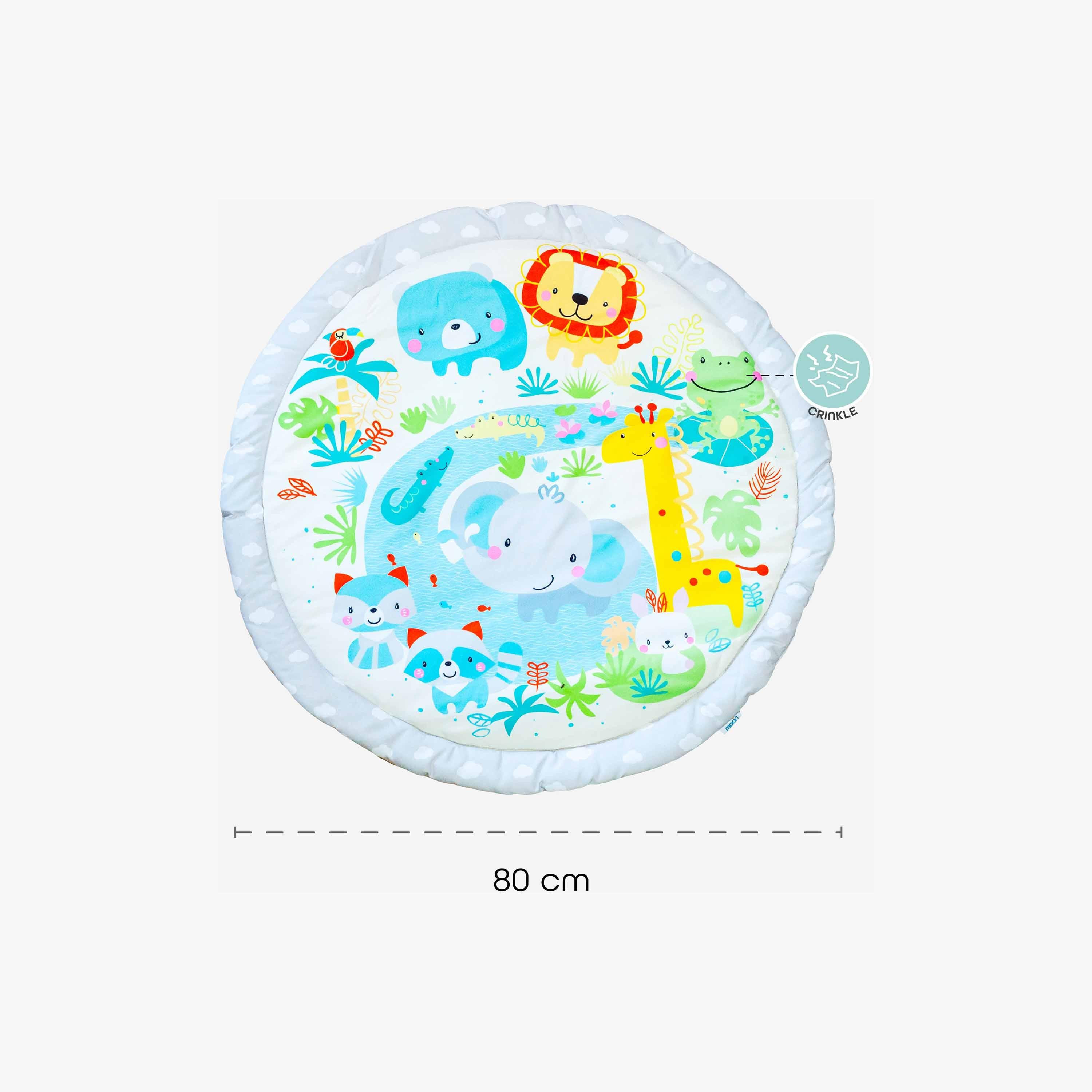 iFam Shell Convertible Playmat - 35x64x32 cm-baby-infantactivity-playpensandplaymats-image-3